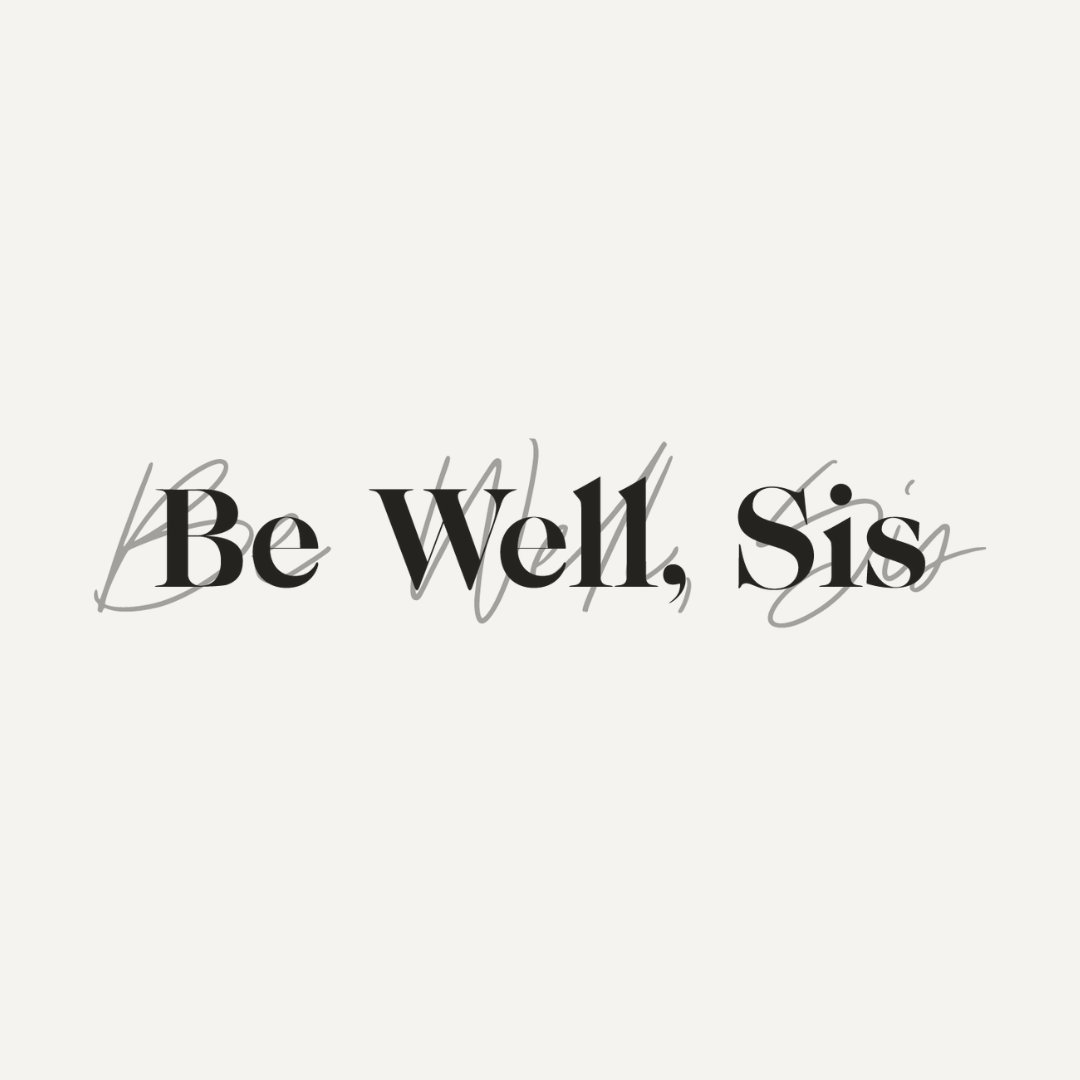 Be Well Sis New Portfolio Graphic Template