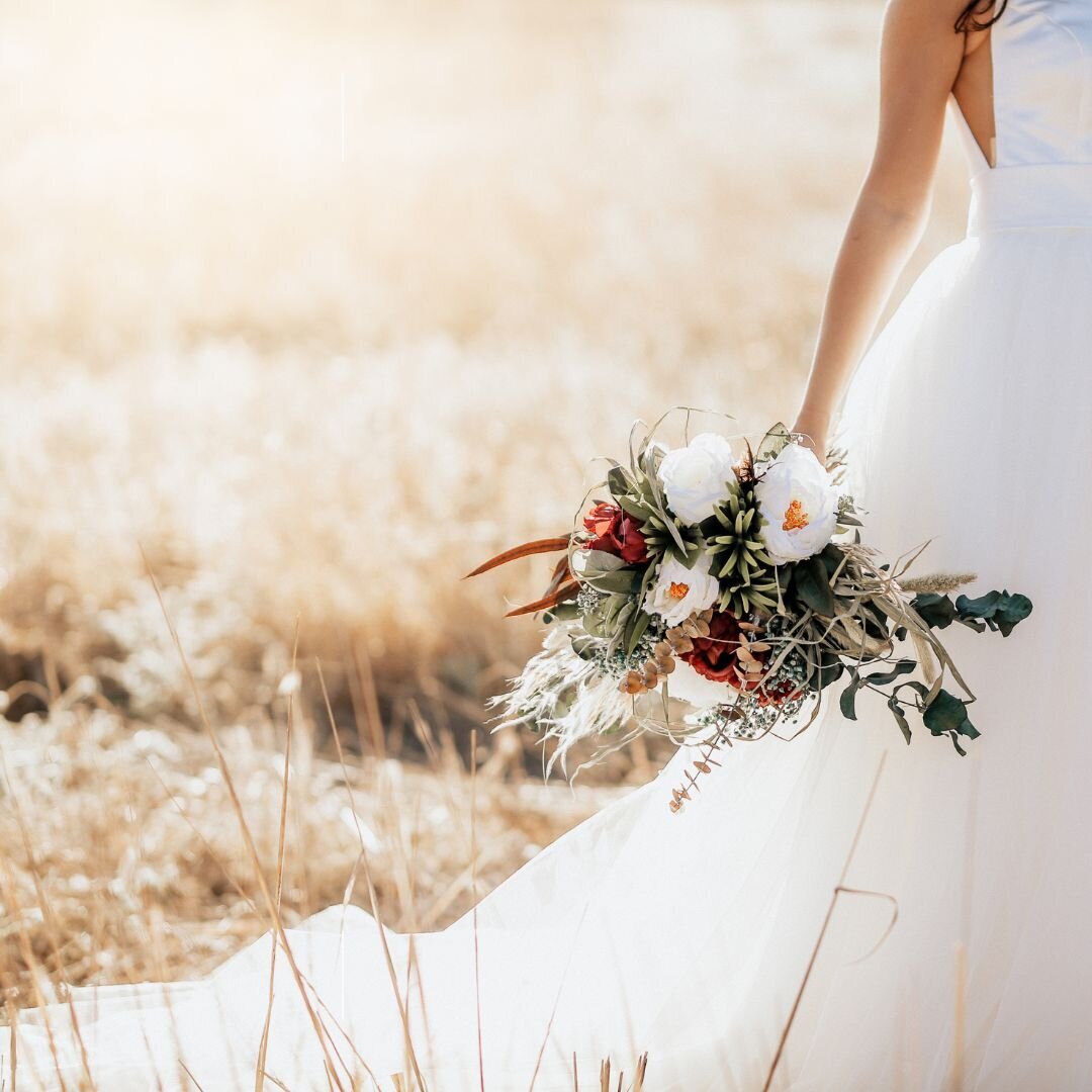 Boho Bridal Bouquet | Elevations Floral | Jenna Dowell