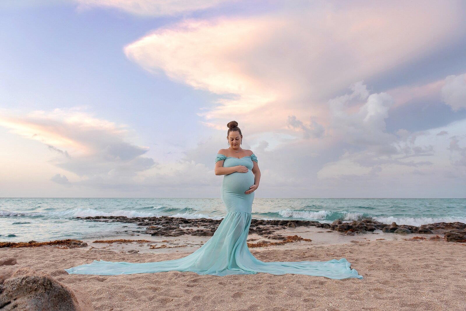 goddess maternity shoot