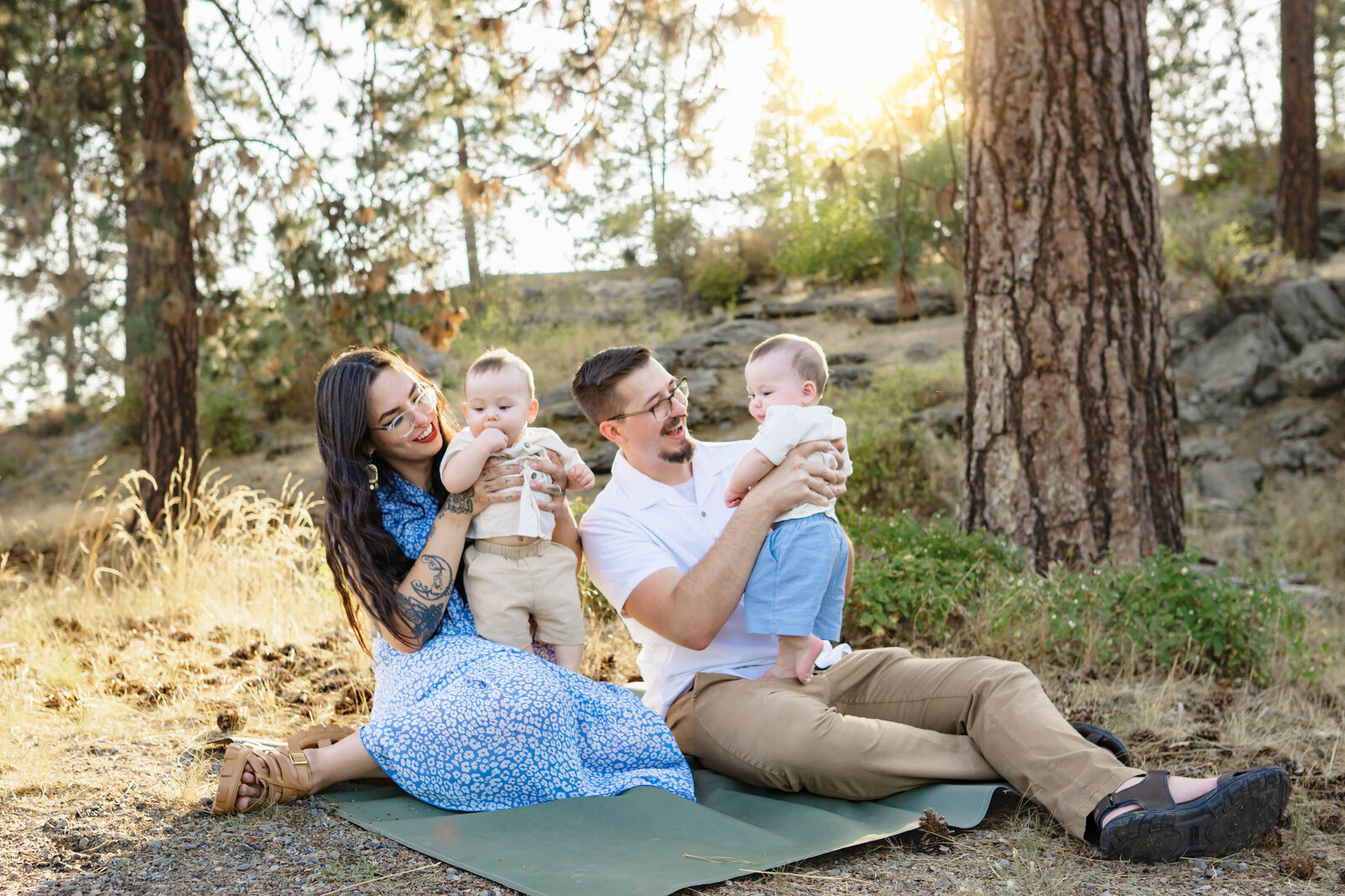 Spokane Family Photography - Mirabeau Springs