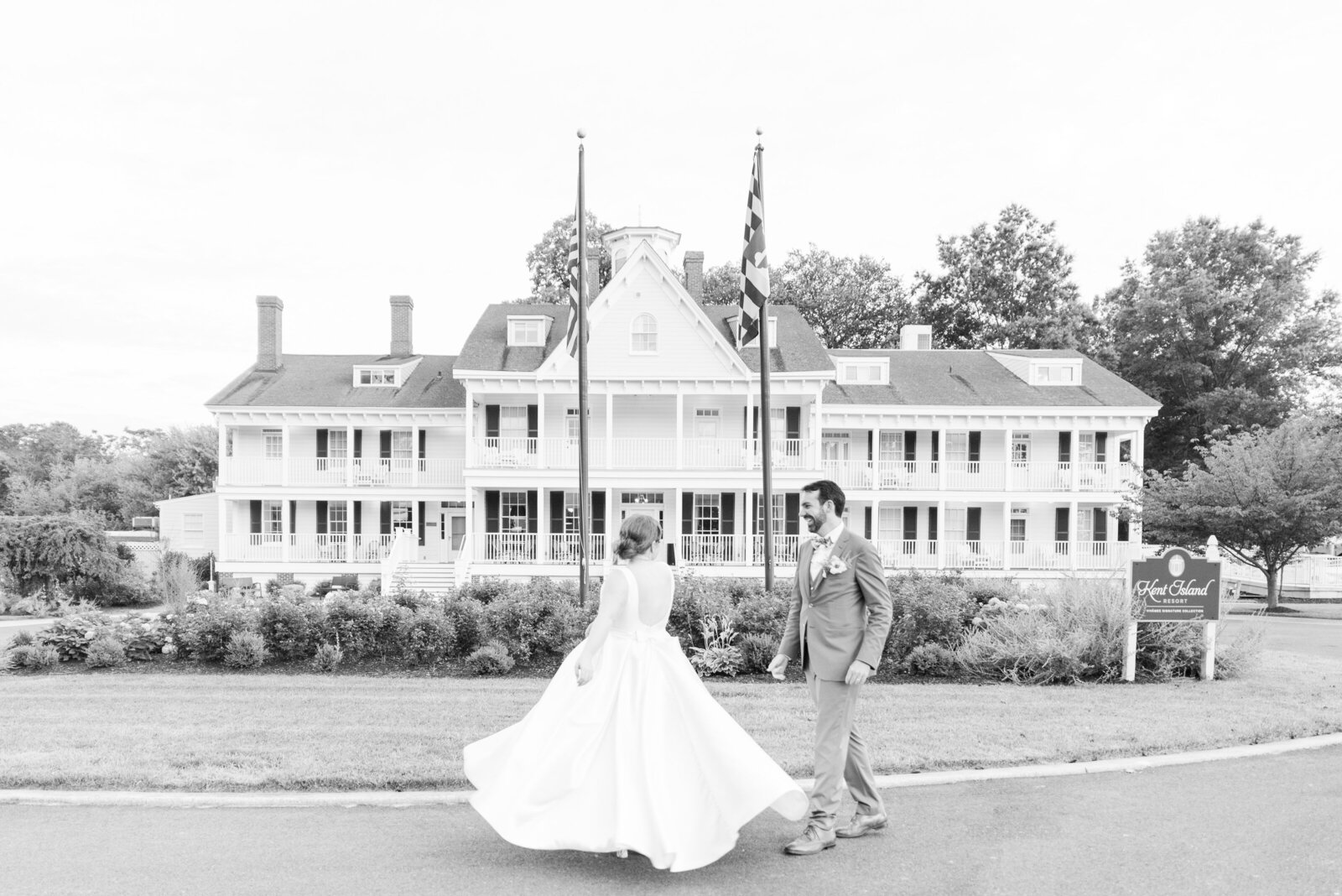 kent island resort sunset photos wedding day