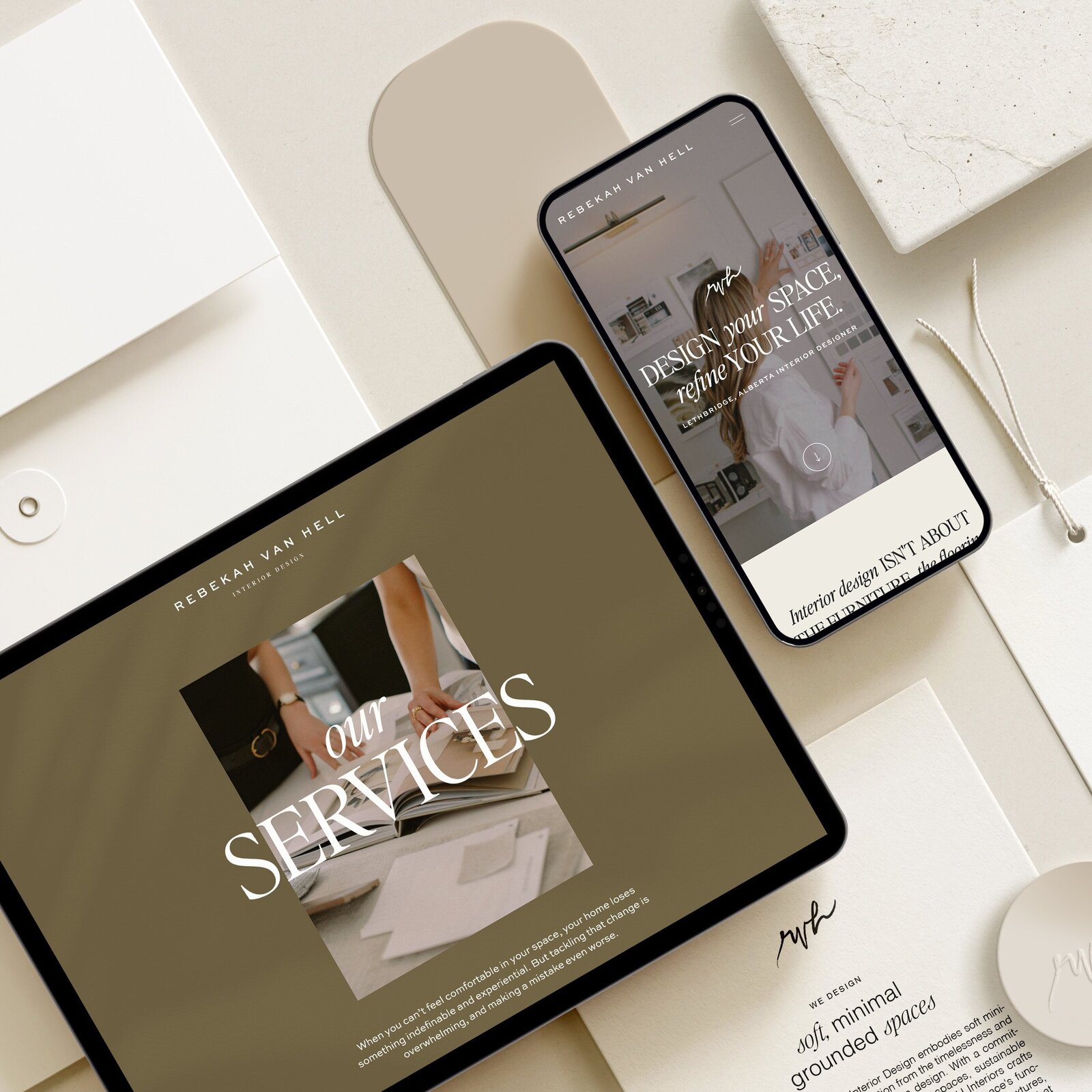 Interior designer web design by Kathlyn Jarvis 10