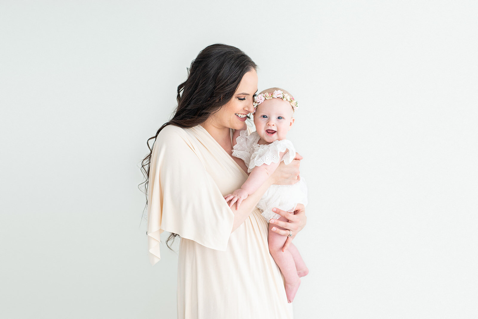 St. Louis Family Photographer Milestone Mom and Baby