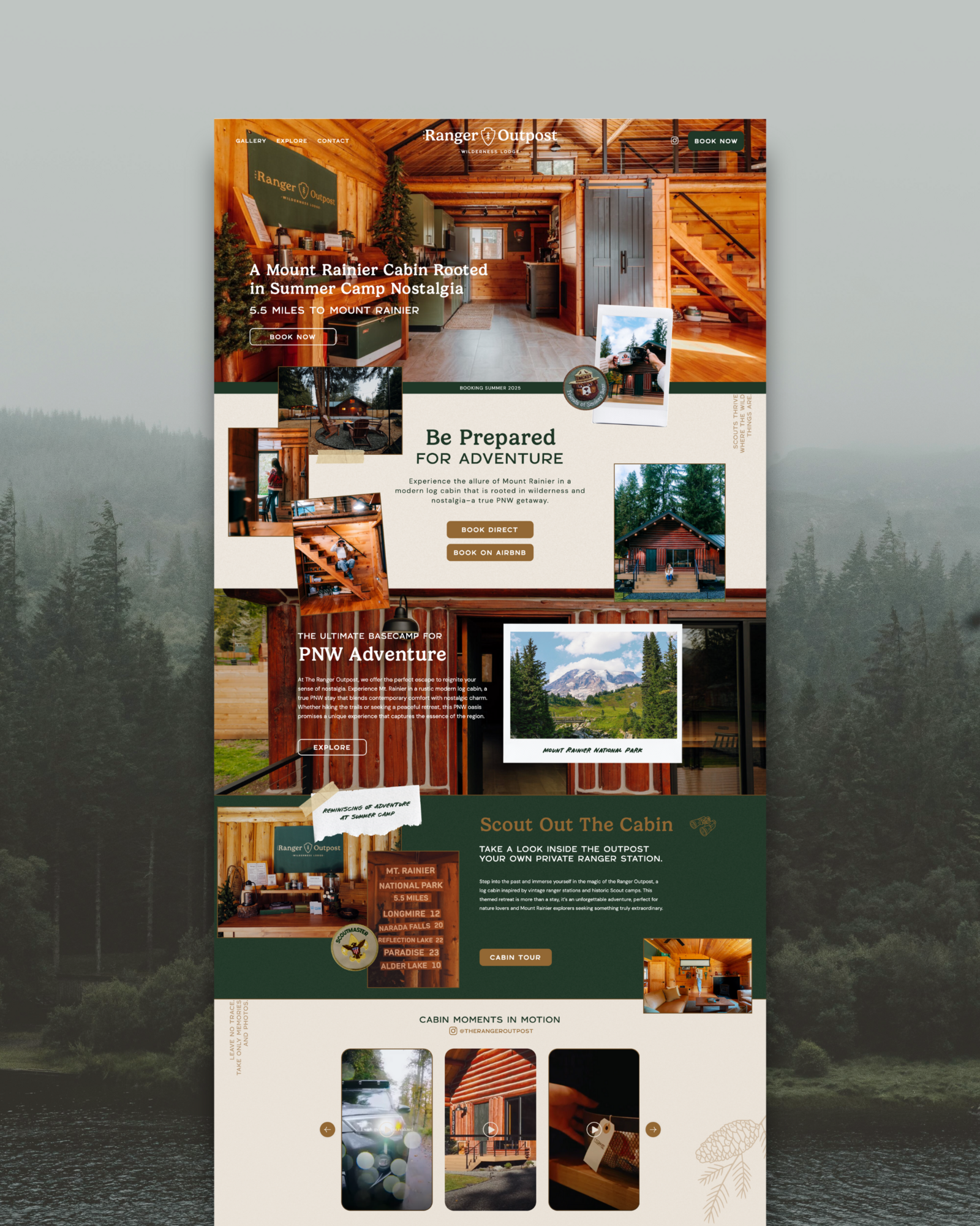 Ranger Outpost_Direct Booking Site