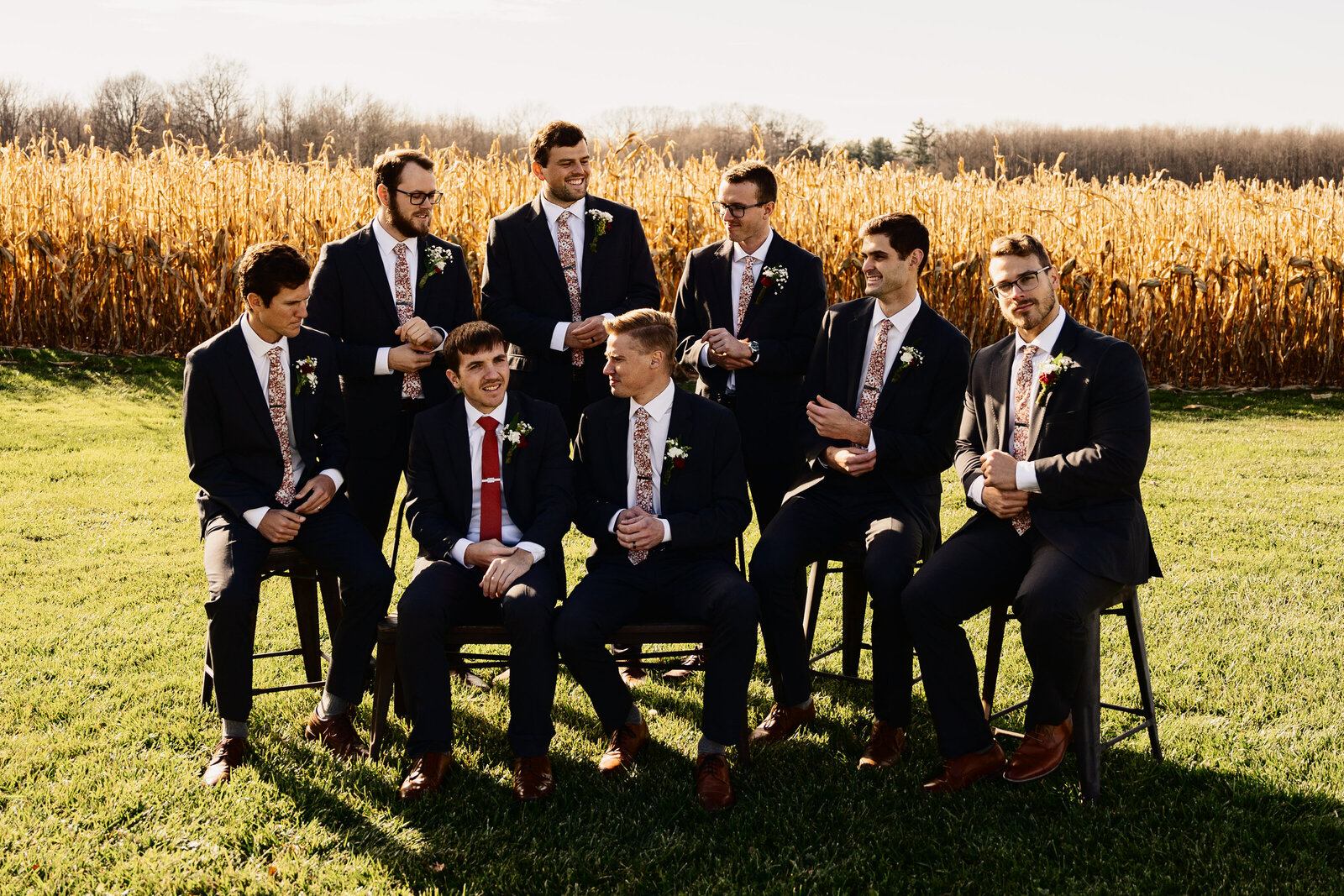 guys on stools