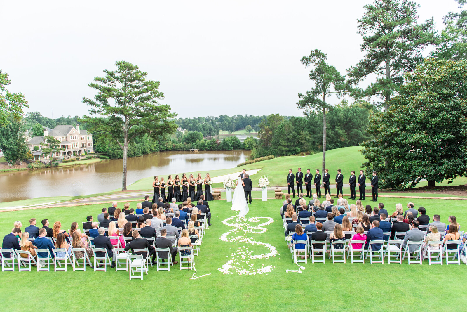 outdoor wedding ceremony