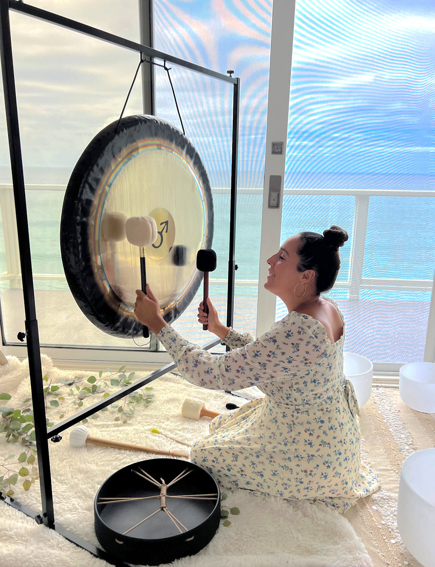 Get hired as a sound healer web