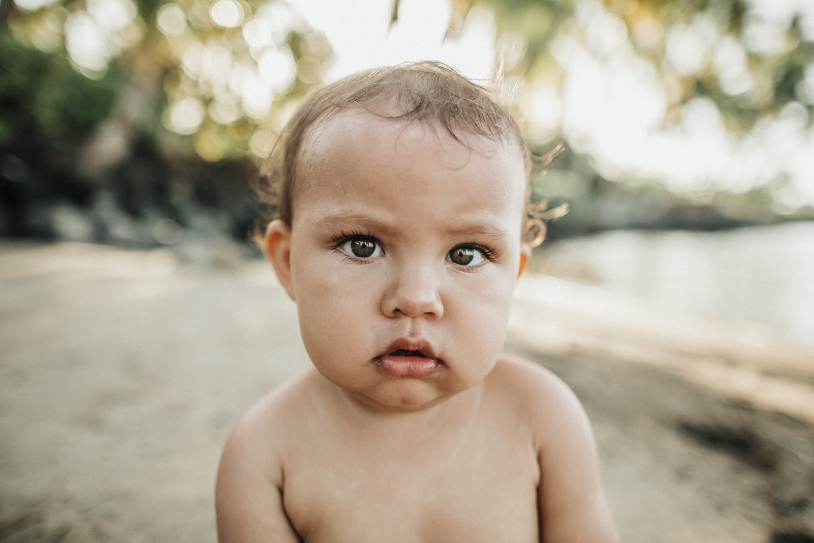 Baby Photos on a beach i Maui