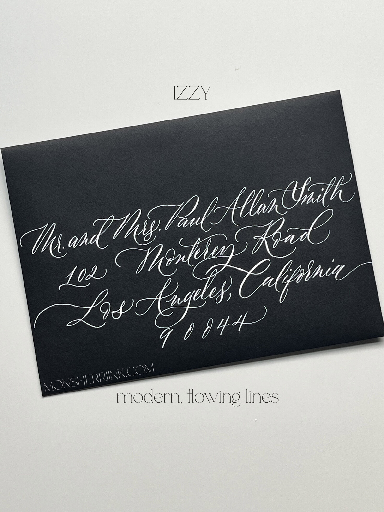 Dallas Calligrapher Mon Sherri Ink5