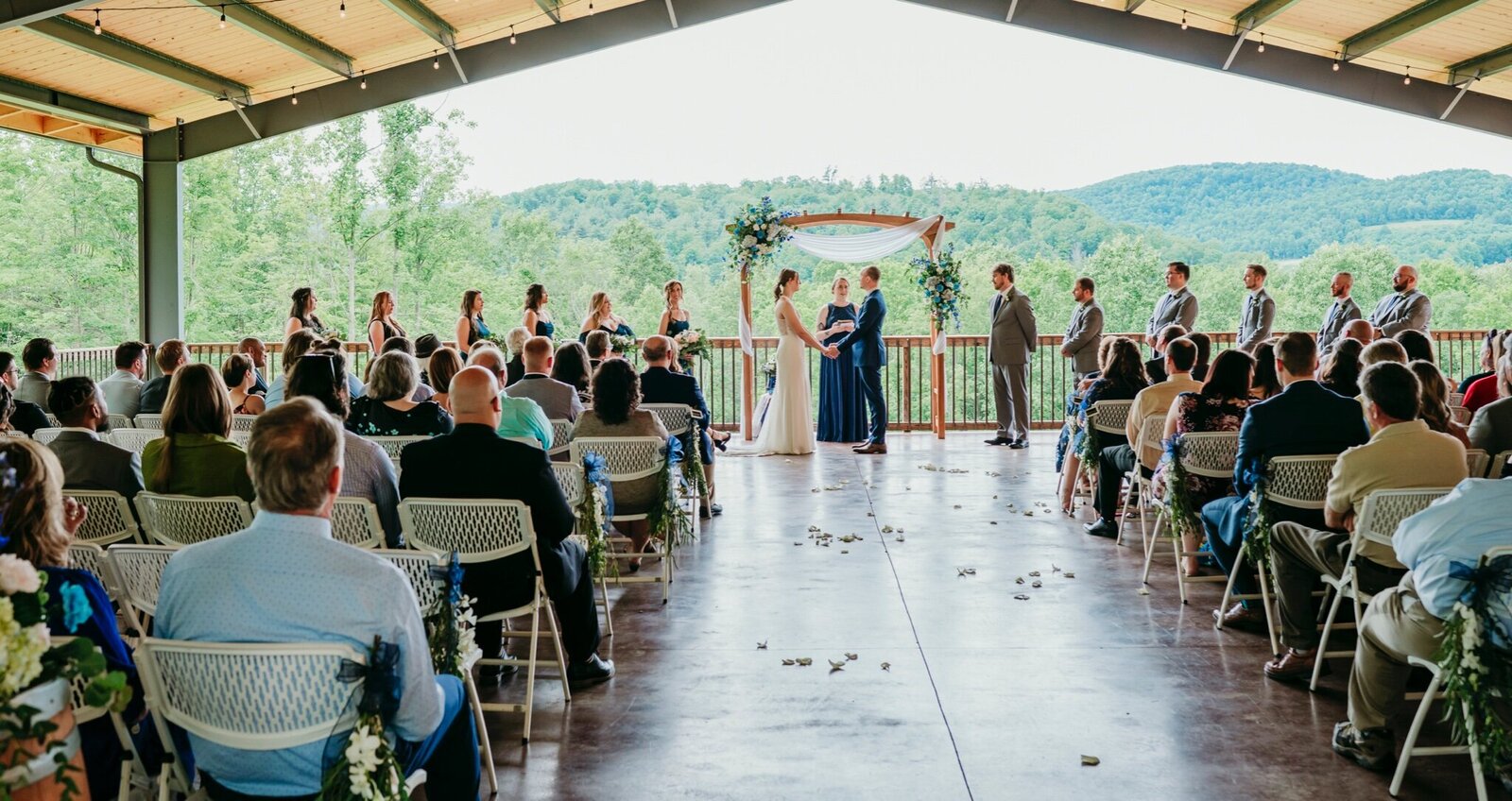 pavilion ceremony anna t. photography