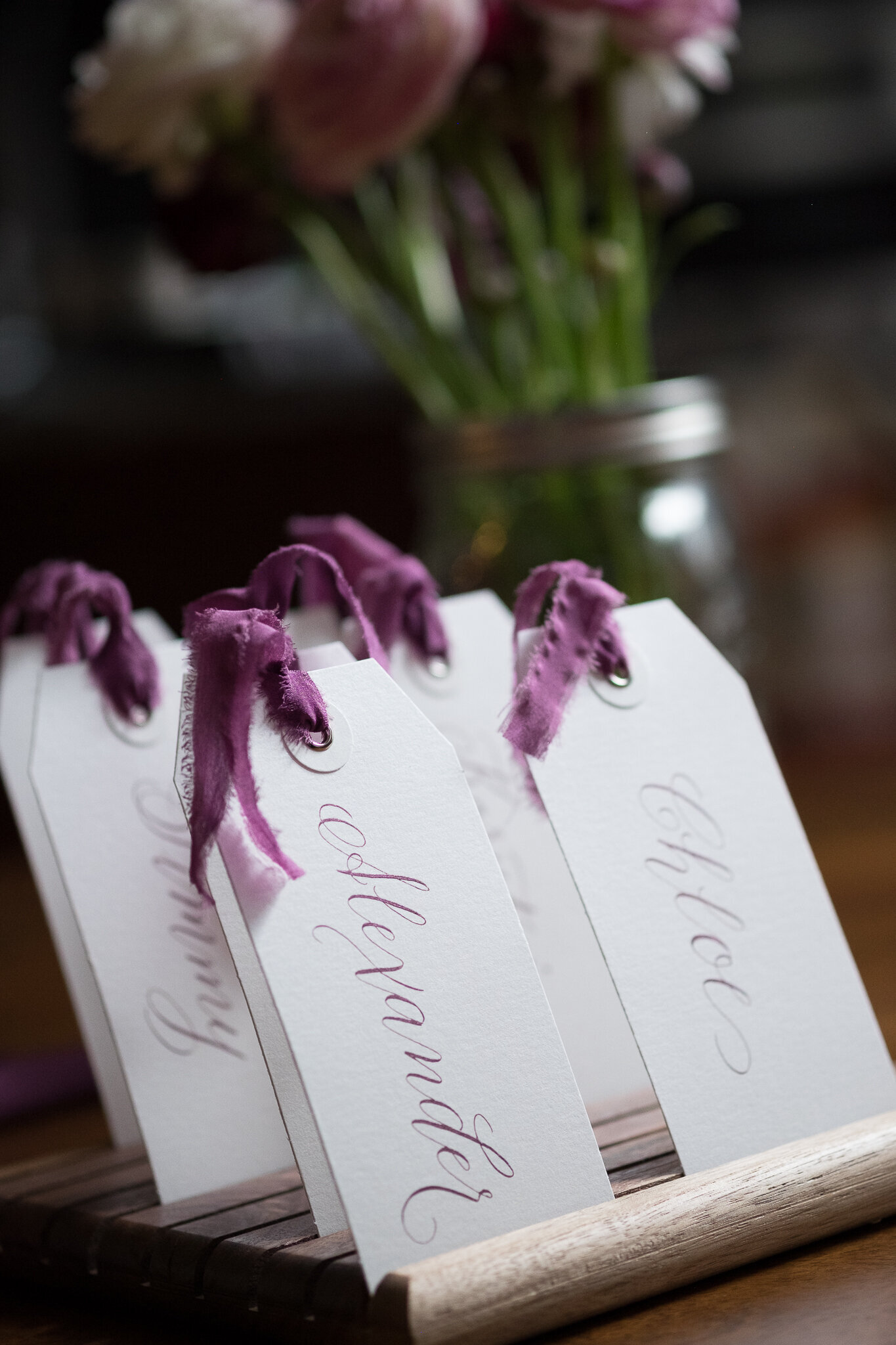 Wedding Placecards Calligraphy