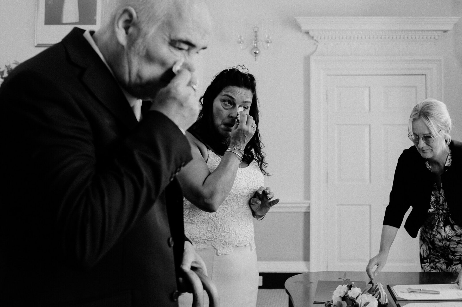 Horsham Registry Office wedding