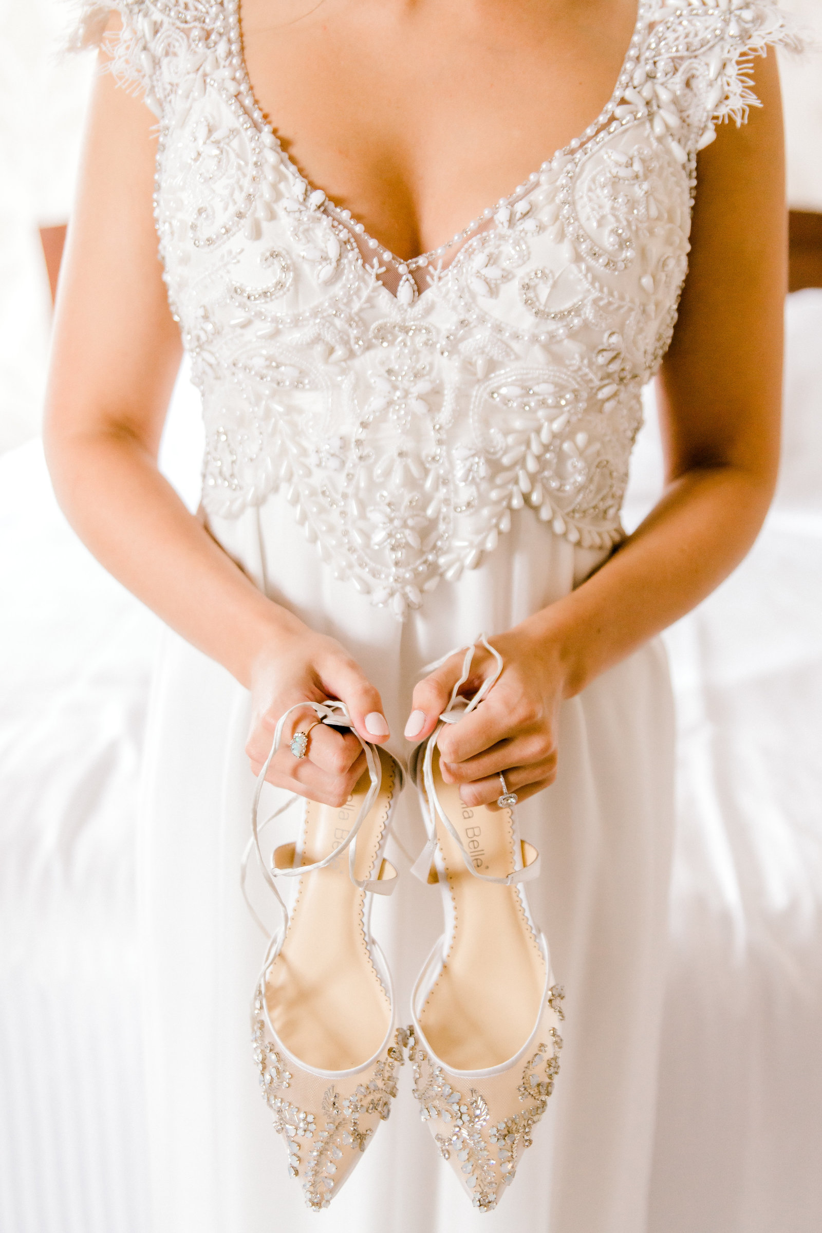 bride getting ready, wedding shoes wedding photography by local chicago wedding photographer bozena voytko, wedding photographers, best chicago wedding photographer, chicago Il wedding photographer