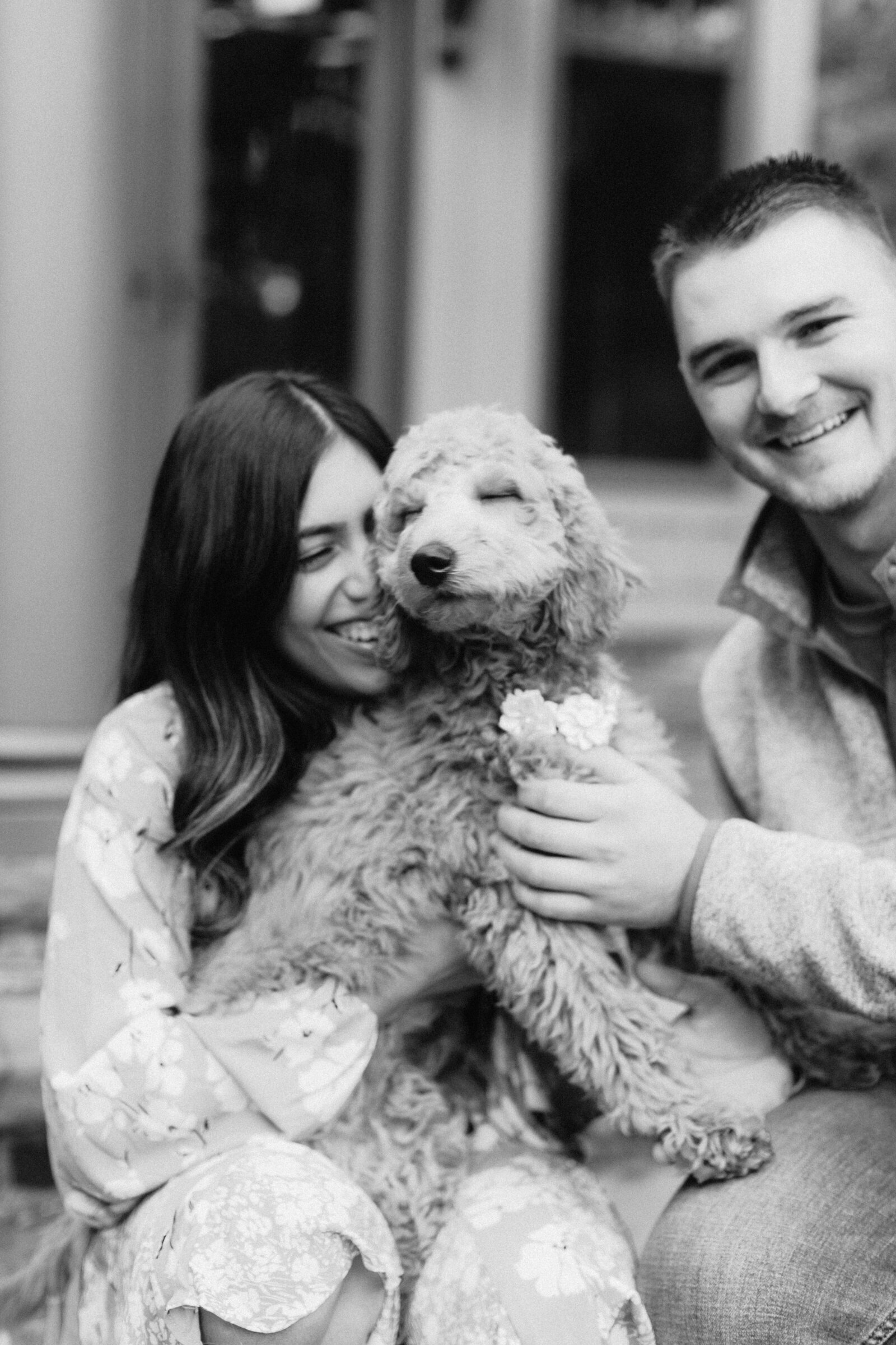 Albany Engagement Session with Puppy-2