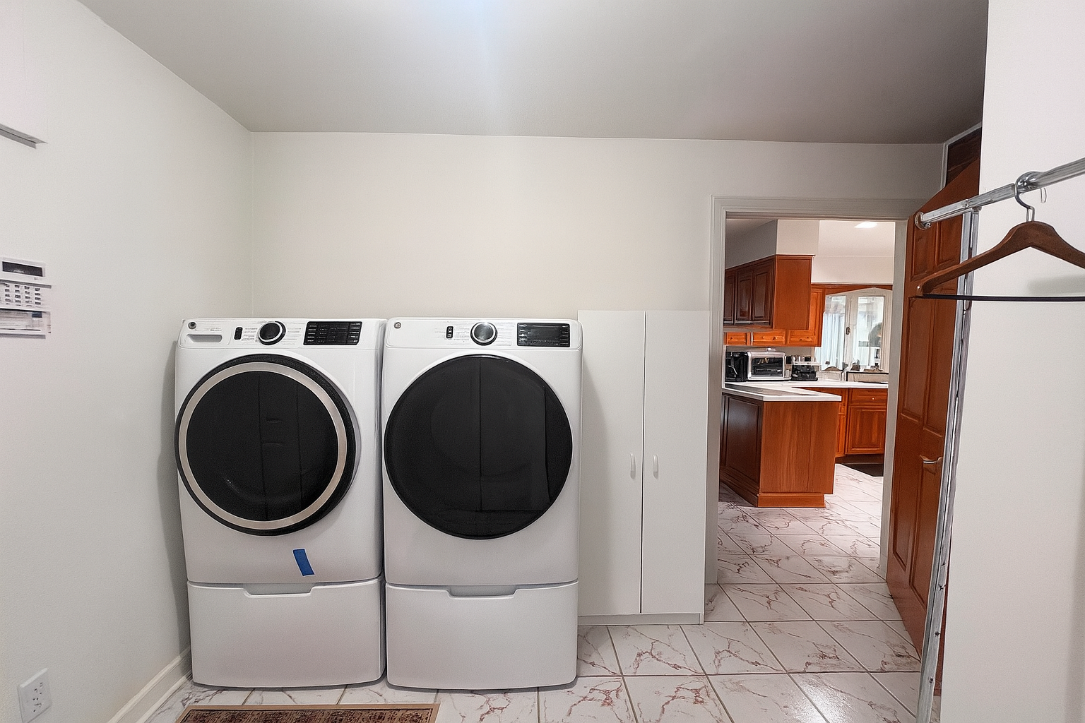 laundry room off kitchen