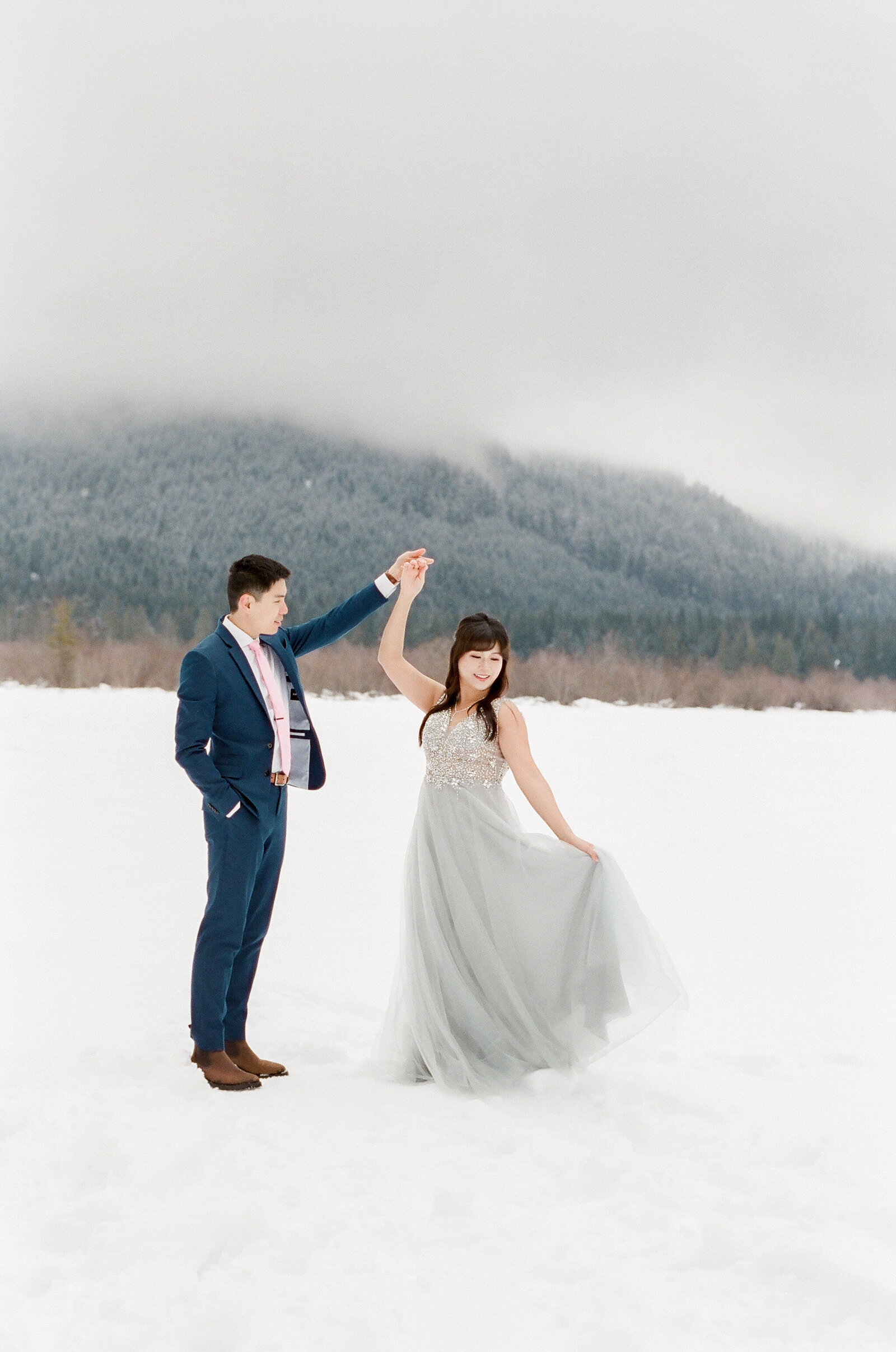 Annie and James Winter Session at Snoqualmie Pass - Kerry Jeanne Photography (83 of 178)