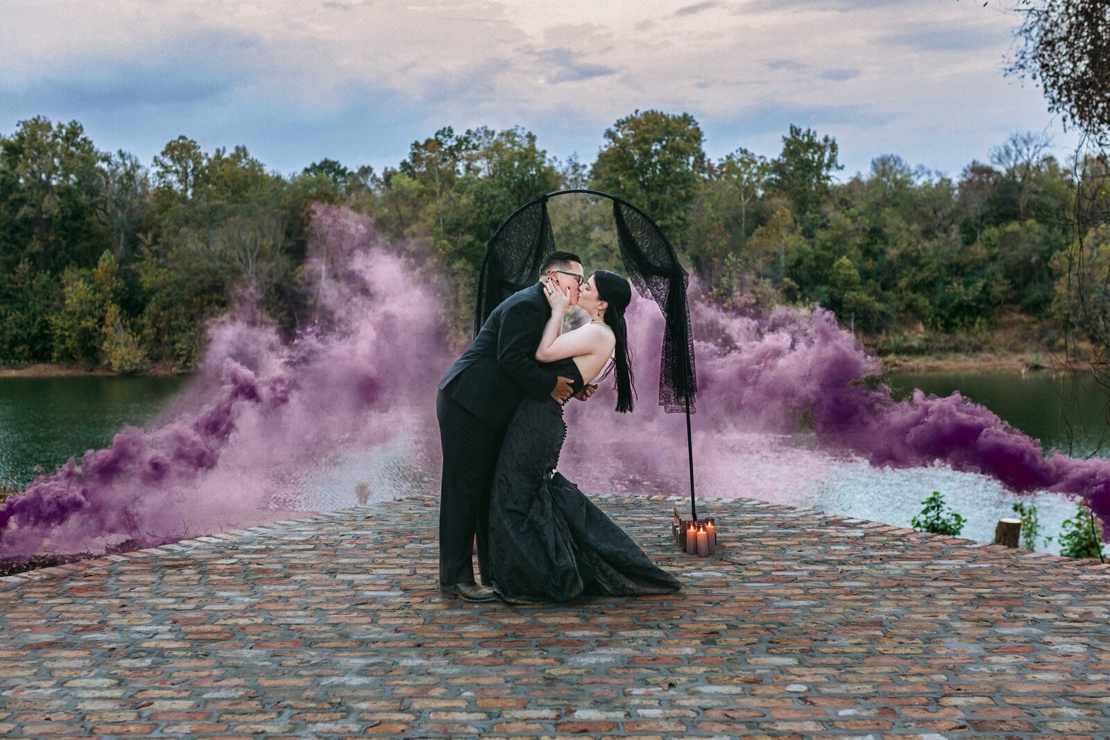 Halloween Elopement Alabama