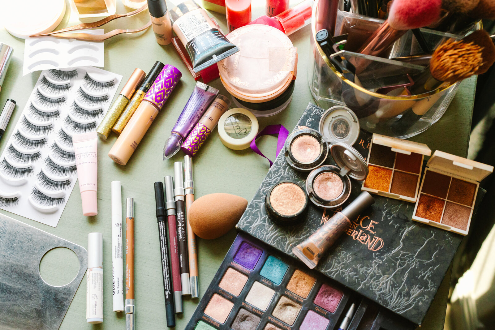 Wedding day makeup.