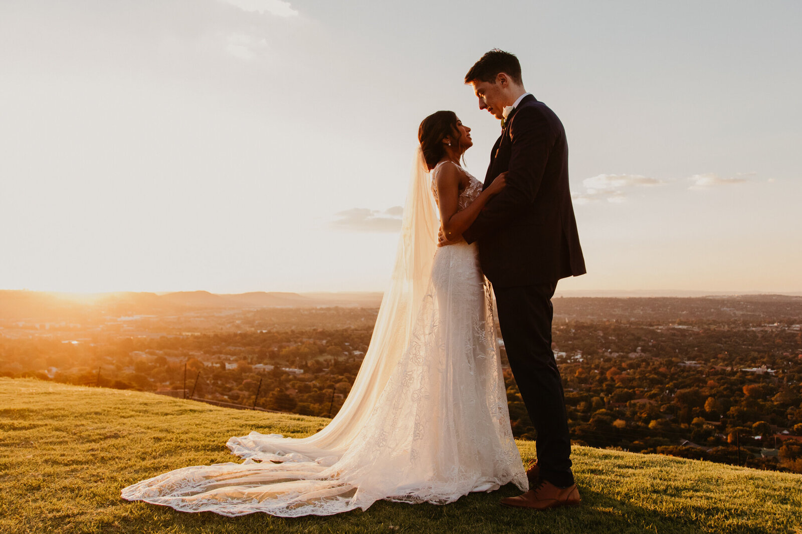 Sam and Thiana's intimate wedding at The Northcliff Boutique Hotel in Johannesburg.