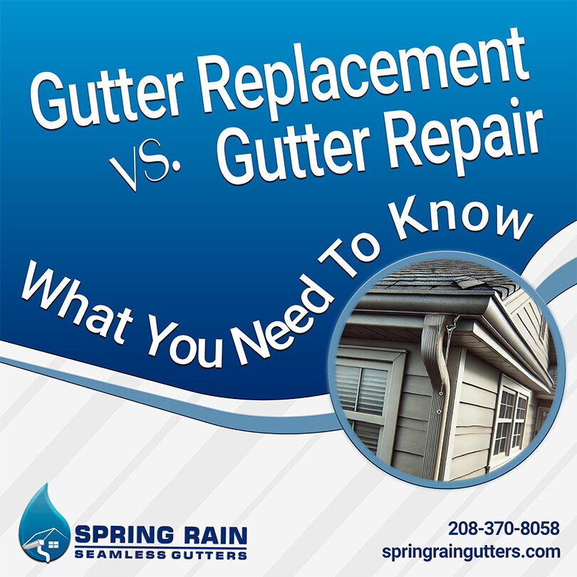 Instagrams-Spring Rain Gutters-Gutter Replace vs Repair - What You Need To Know