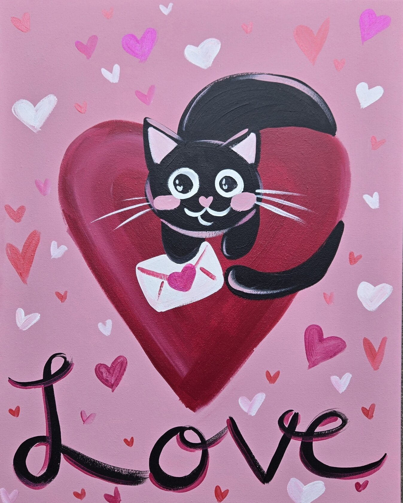 Valentines Day Cat