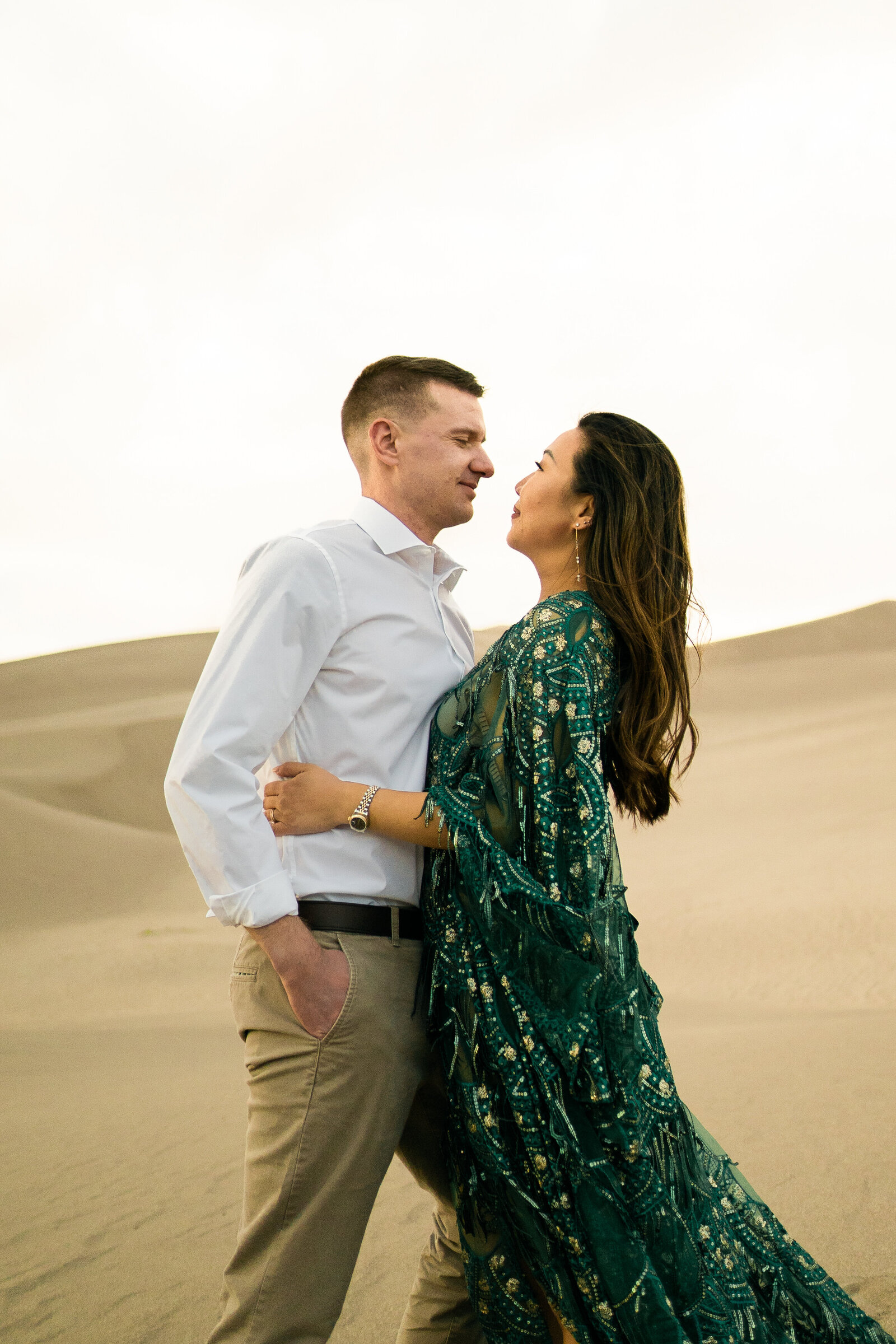 Yuna + Michael Sand Dunes Couples Session Colorado (95 of 107)