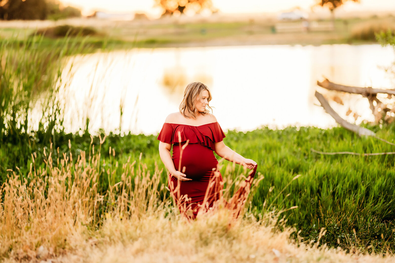 Gibson Ranch Maternity Session-15