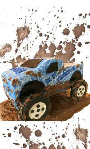 monster truck cake 2