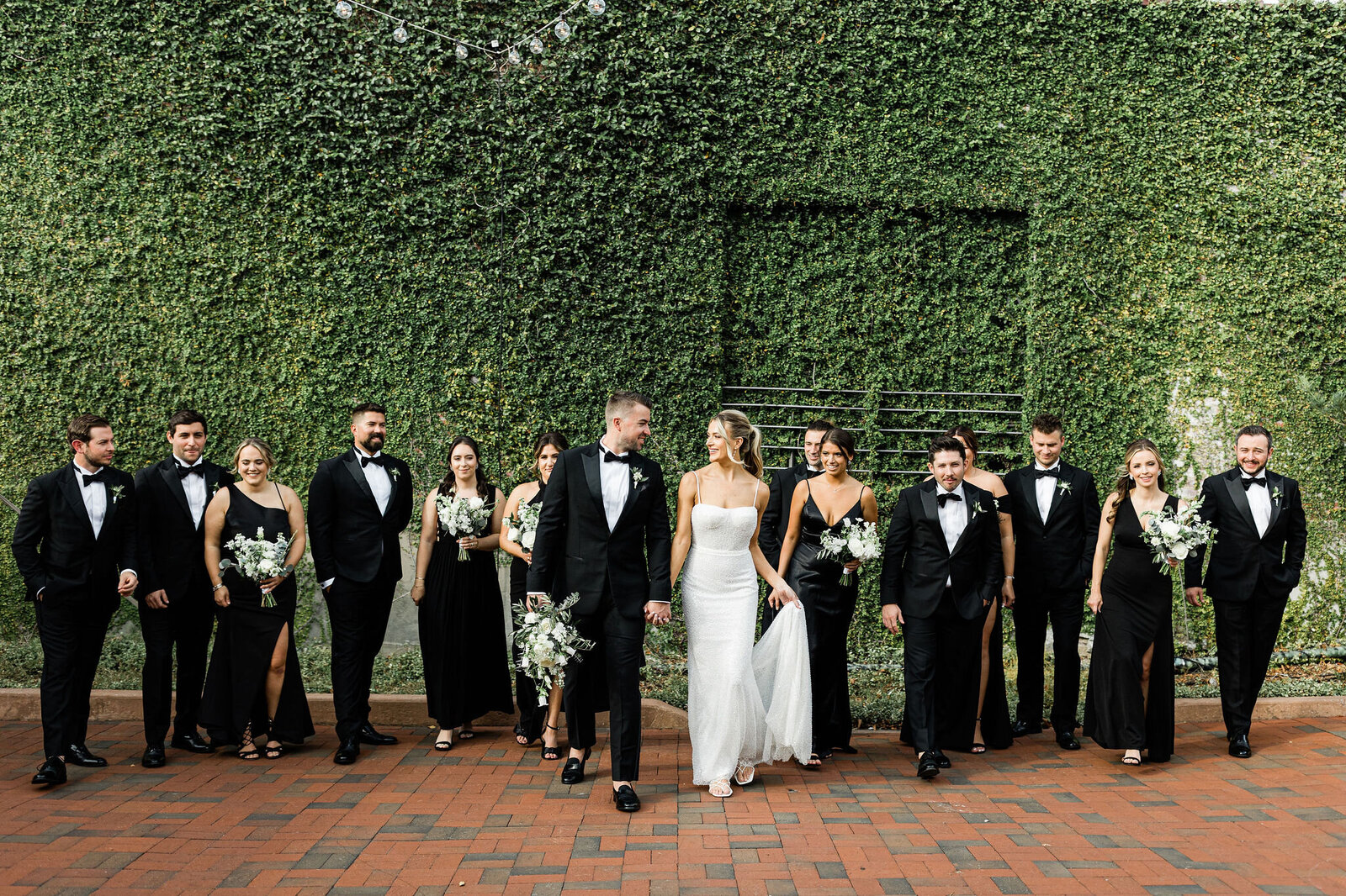 Black Tie Wedding Photo