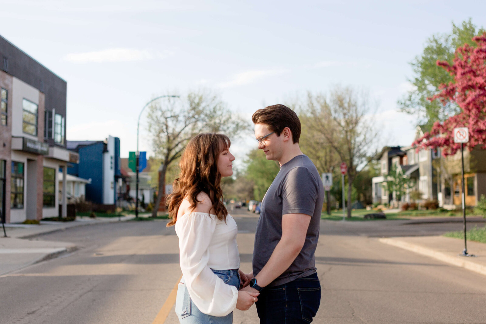 Edmonton couples engagement photographer dani alyssa cherry blossom (5)