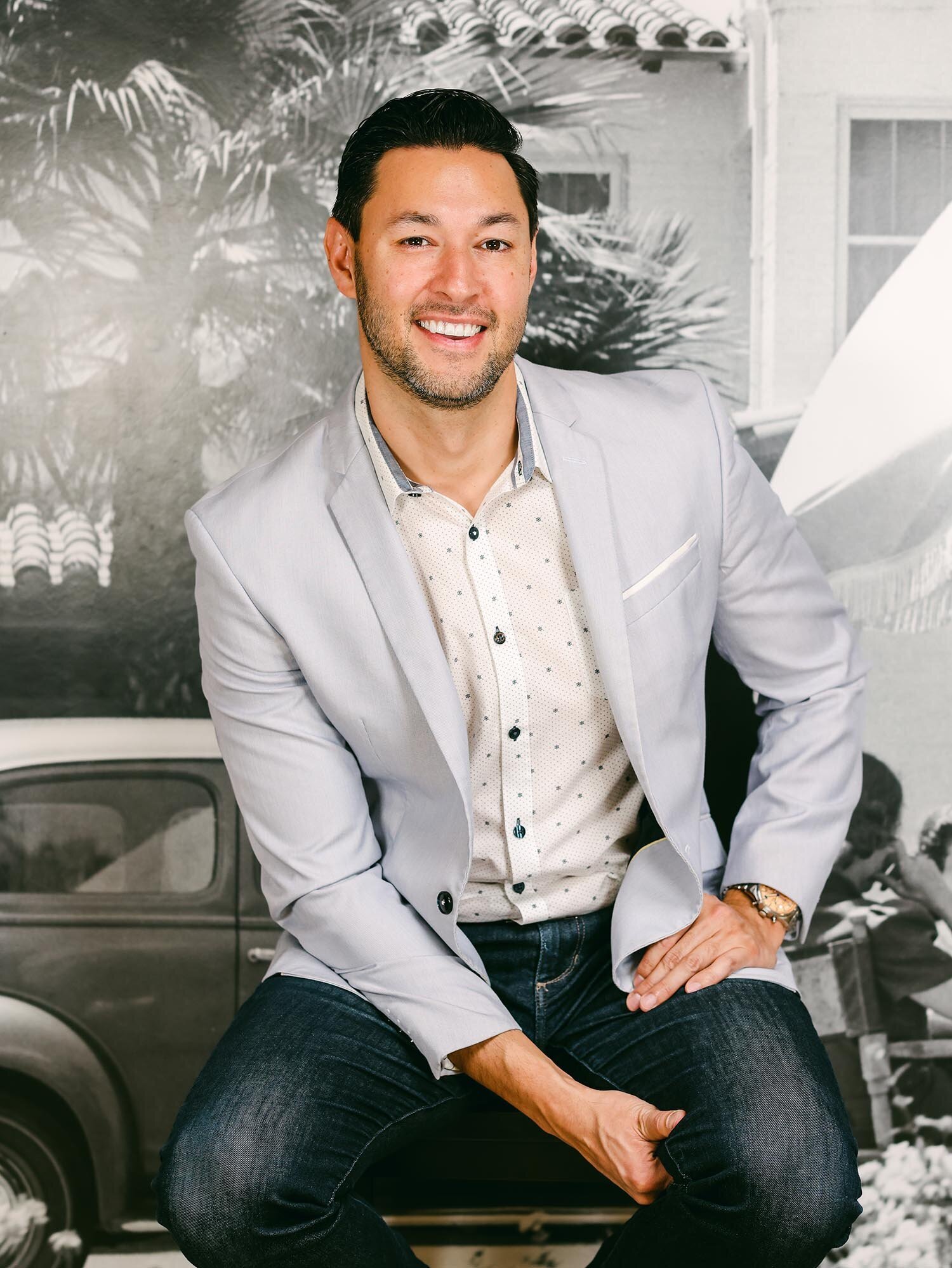 Elevated upscale corporate headshot photographer in Southern California