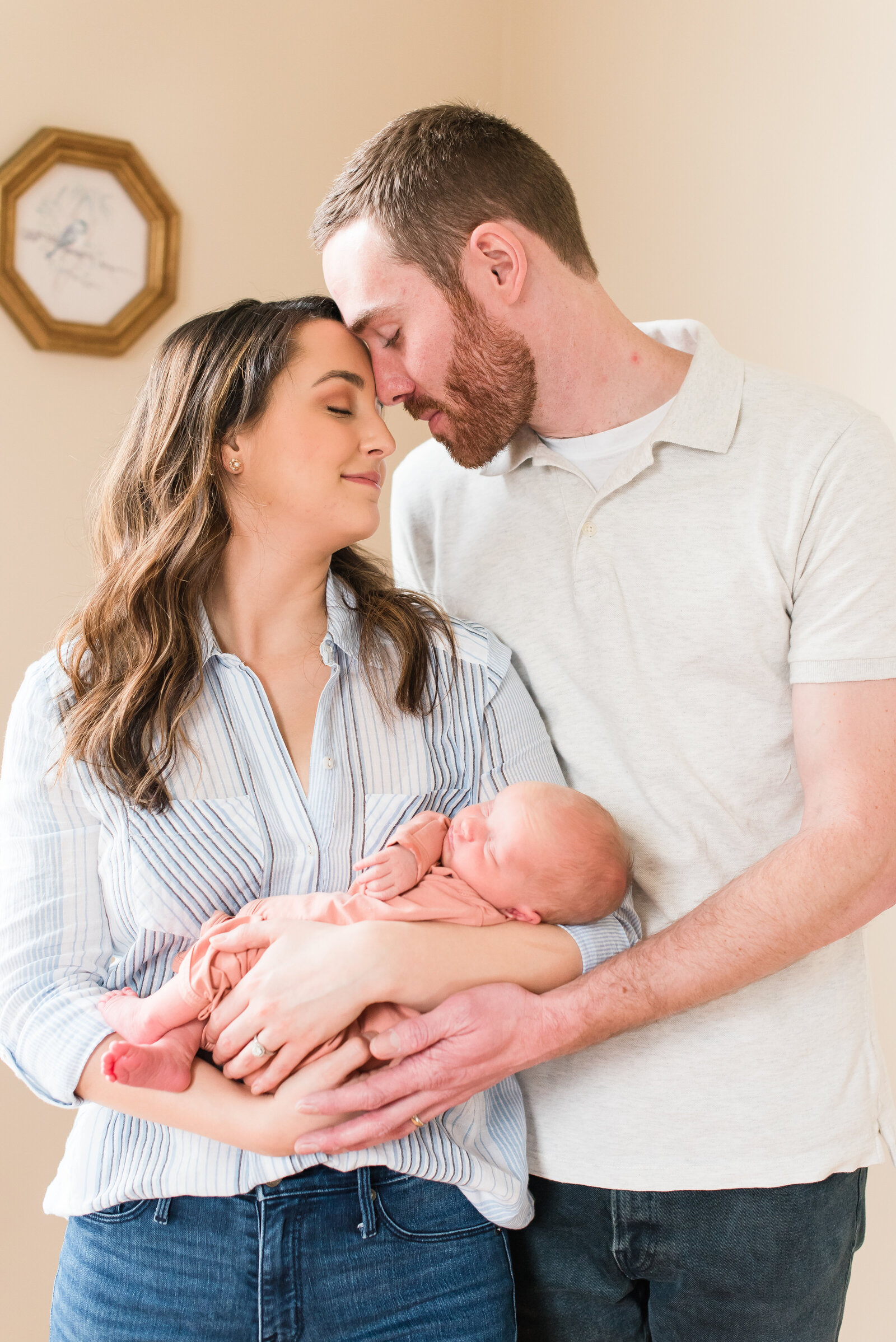 An at home newborn session, Michelle and Sara Photography, Burlington NC3