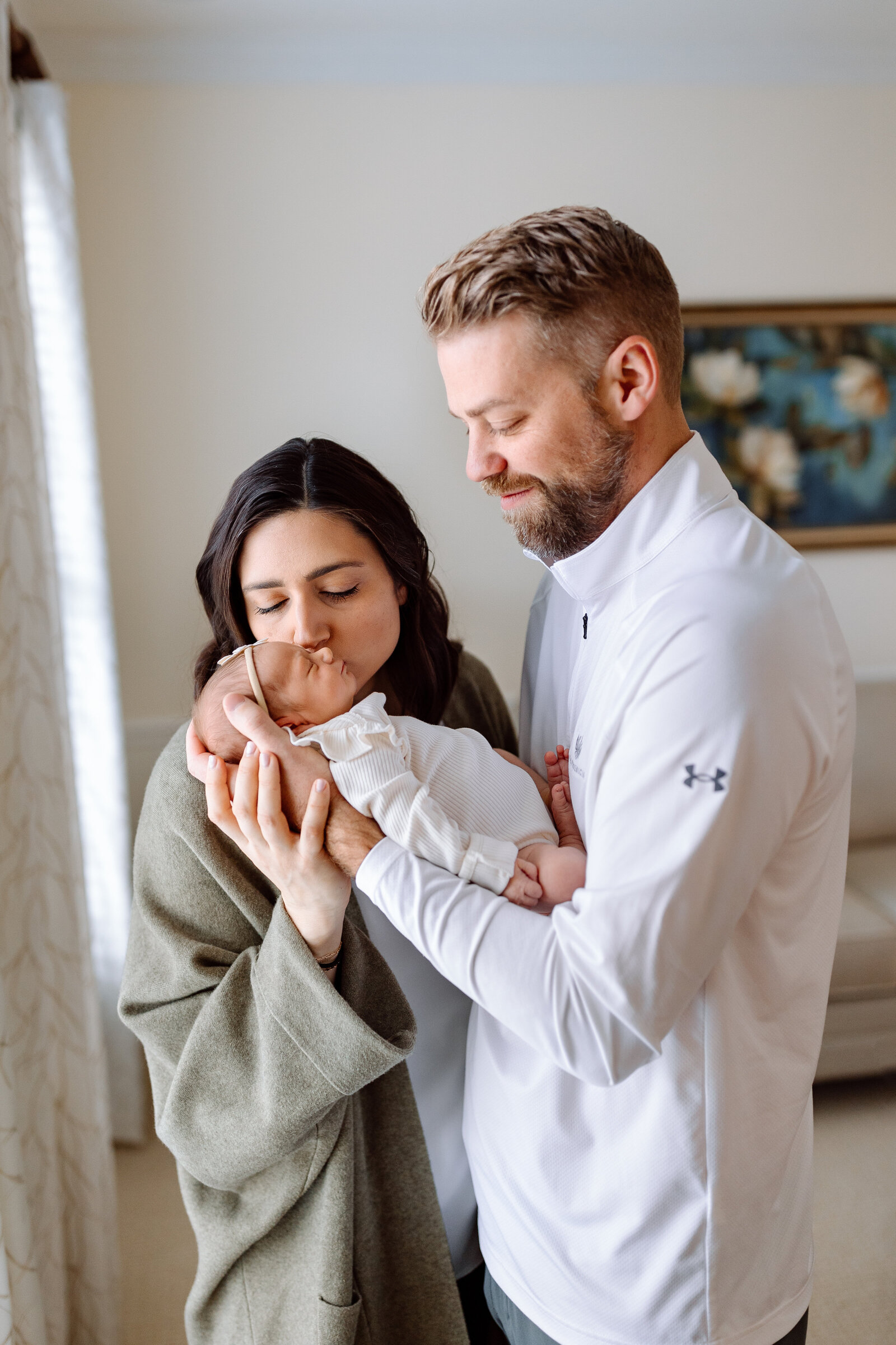 lifestyle newborn session