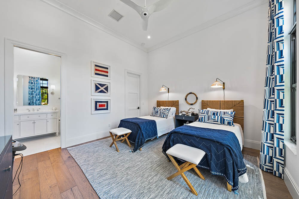 Sophisticated Kids Bedroom Home Design for Coastal Living