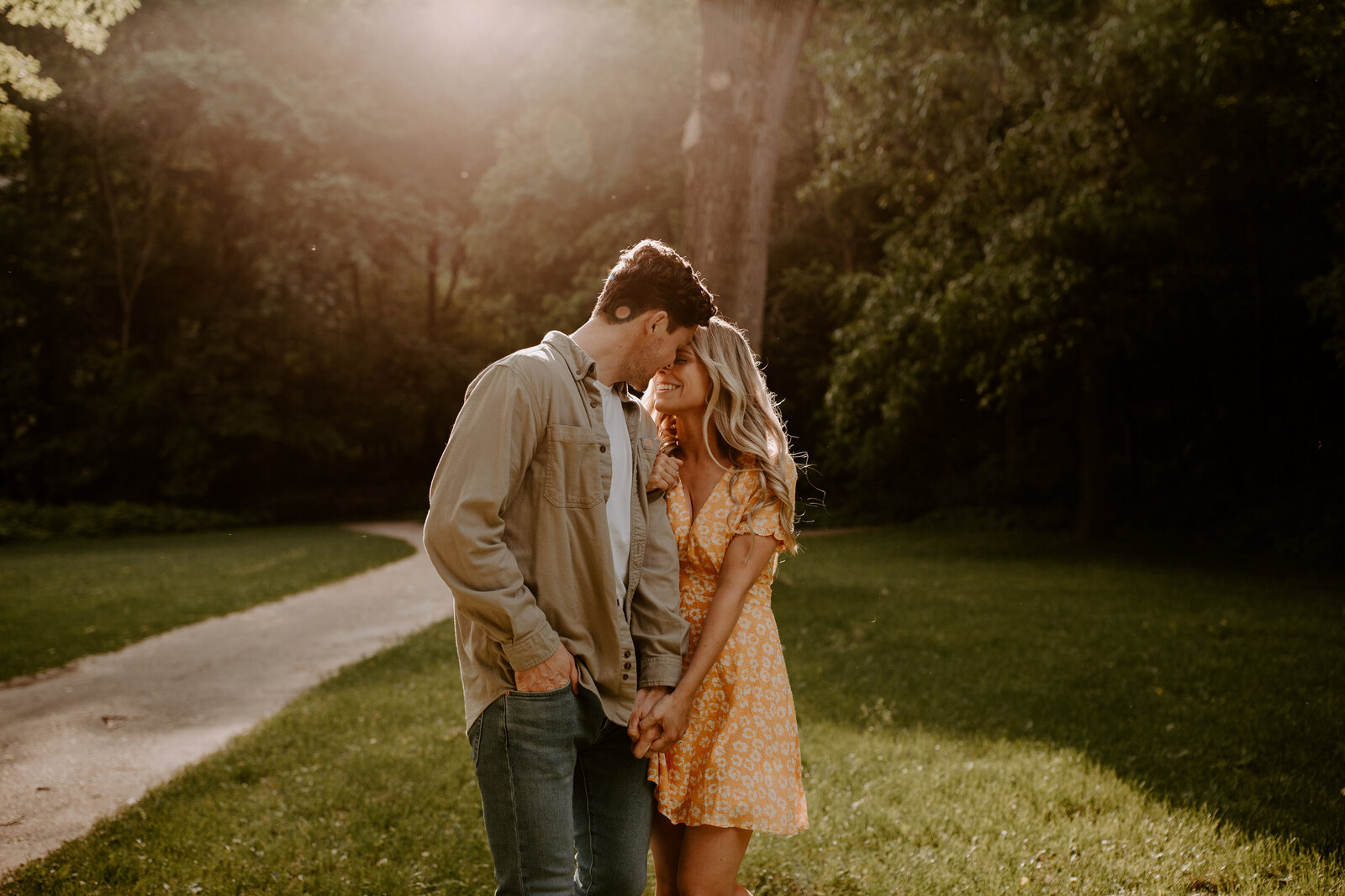 Wisconsin Dells Engagement Session in Devils Lake Baraboo Wisconsin
