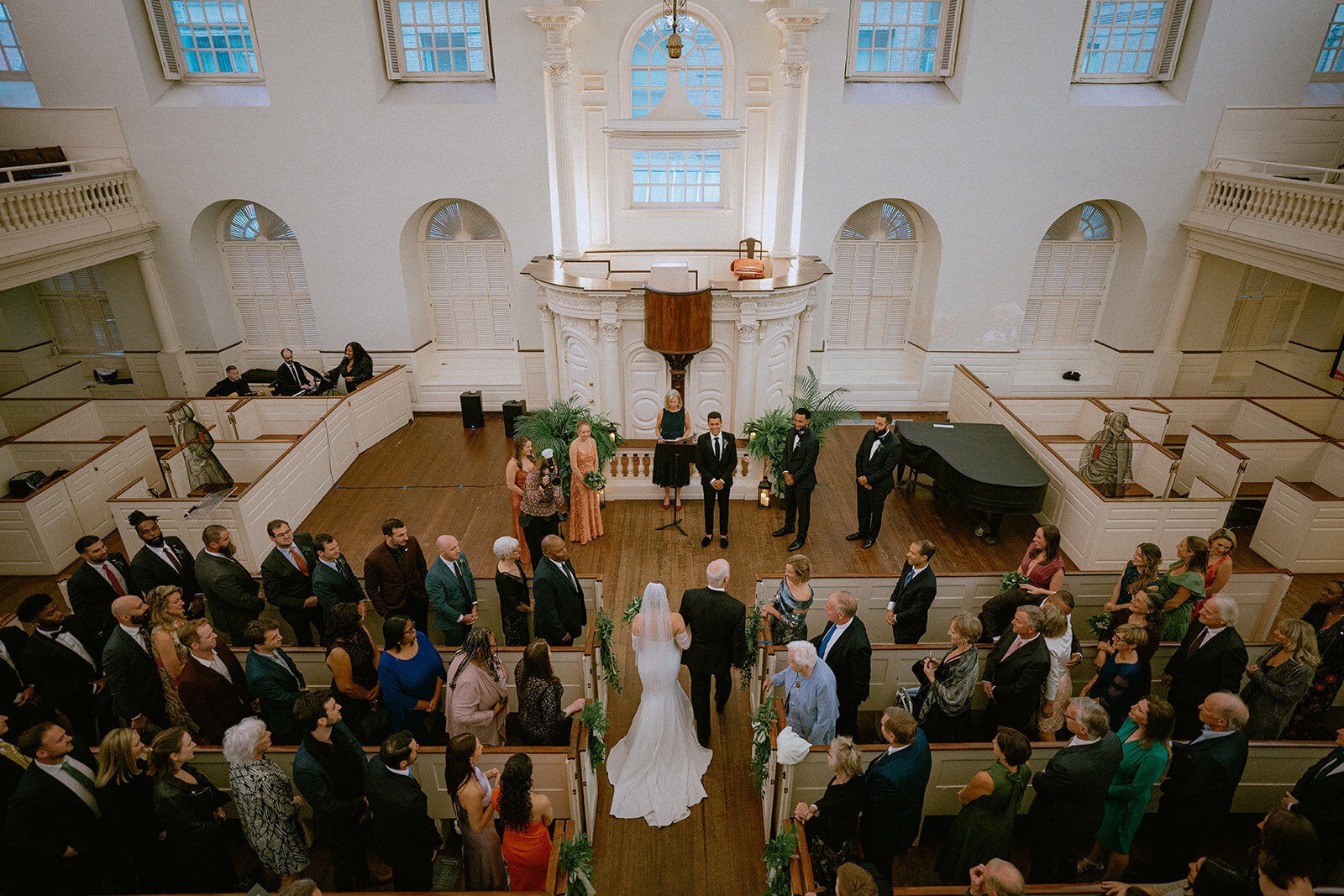 Old South Meeting House wedding photo
