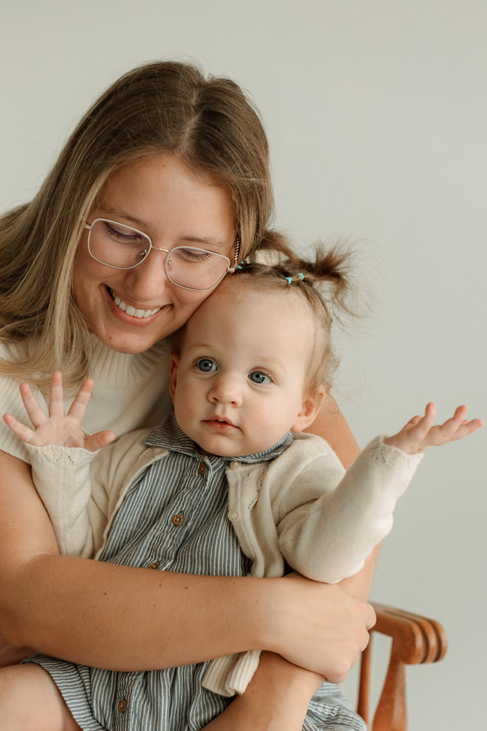 Mom and daughter
