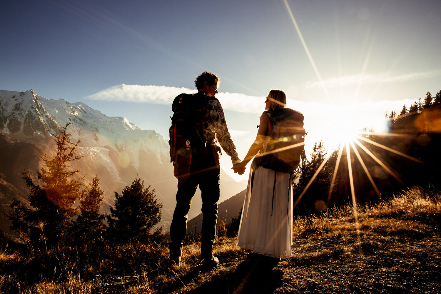 pre wedding photoshoot sunset