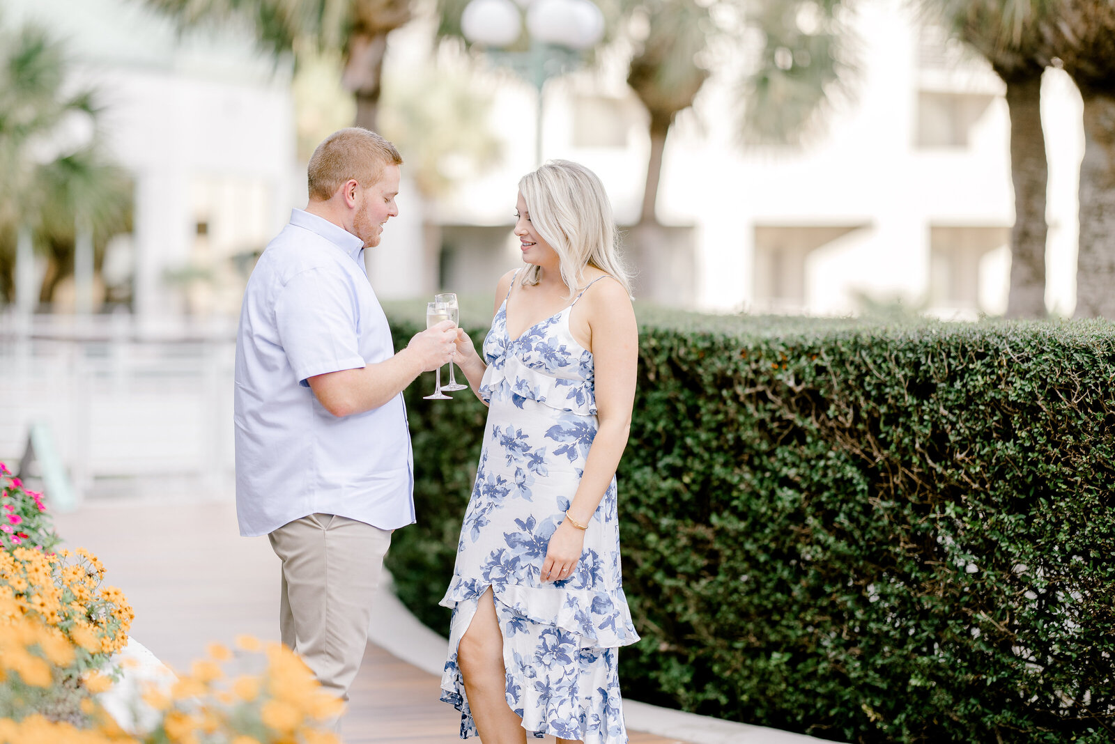 Light and Airy Hilton Head Island Engagement Session-10