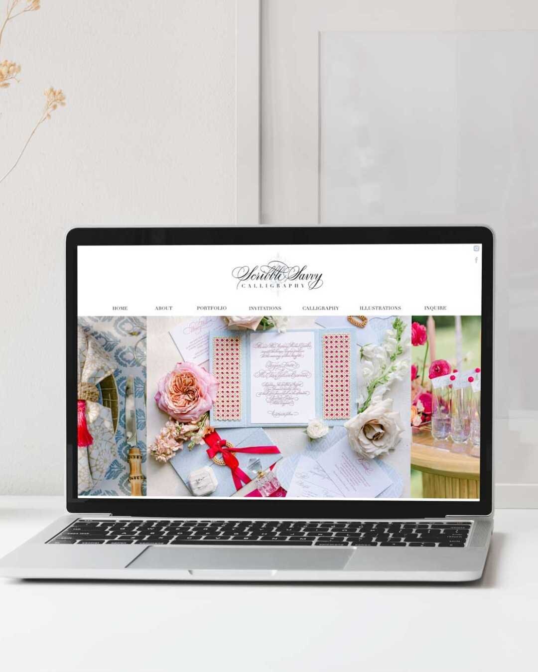 custom Showit website design for a wedding photographer in Orange County