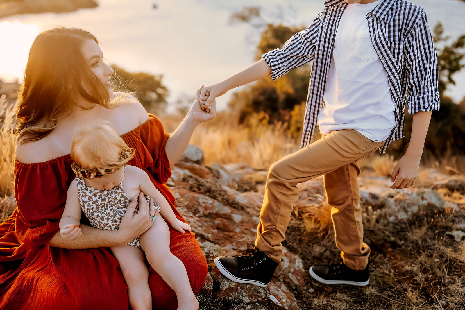 Adventure family session | Burleson, Texas Family and Newborn Photographer
