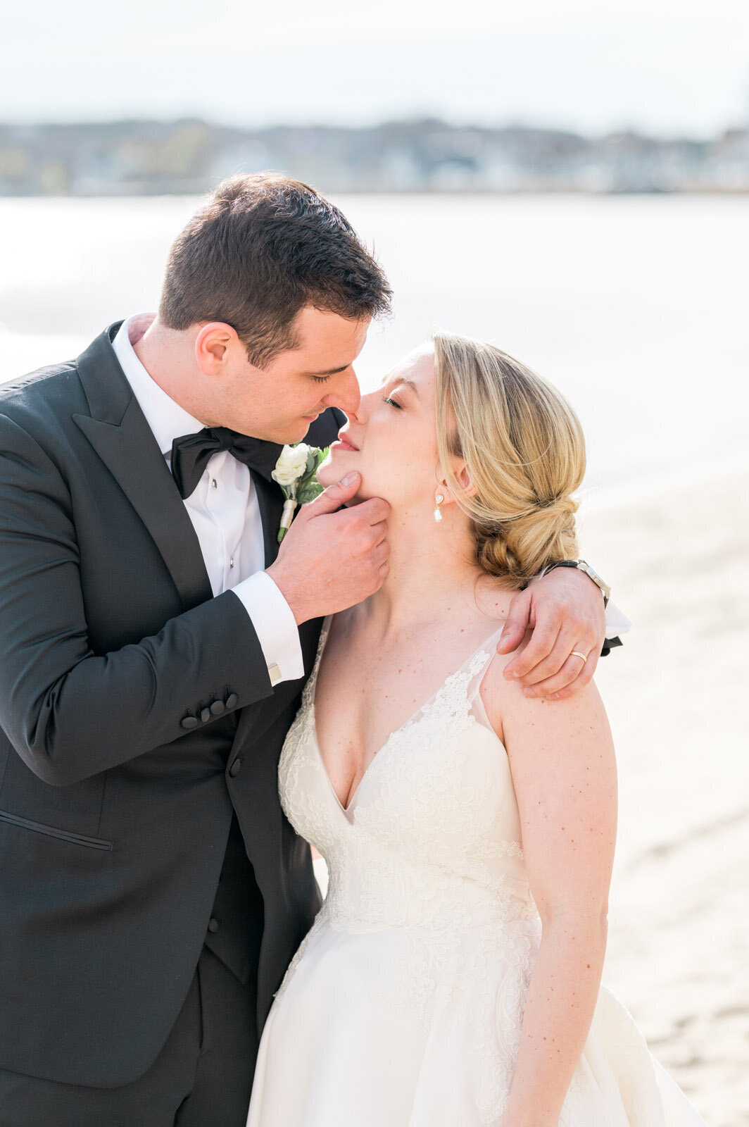 Coastal New England Wedding Portrait