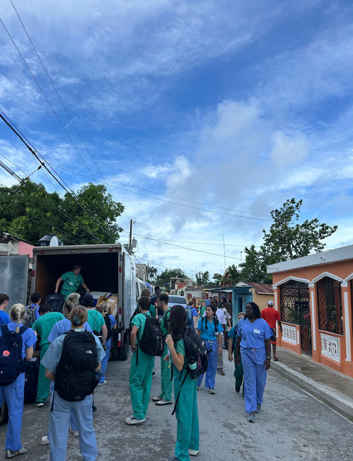 medical students on mission trip
