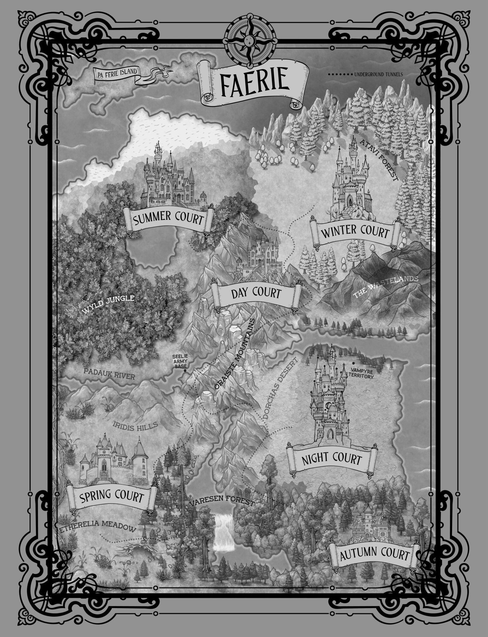 Faerie  Map - PROOF 2