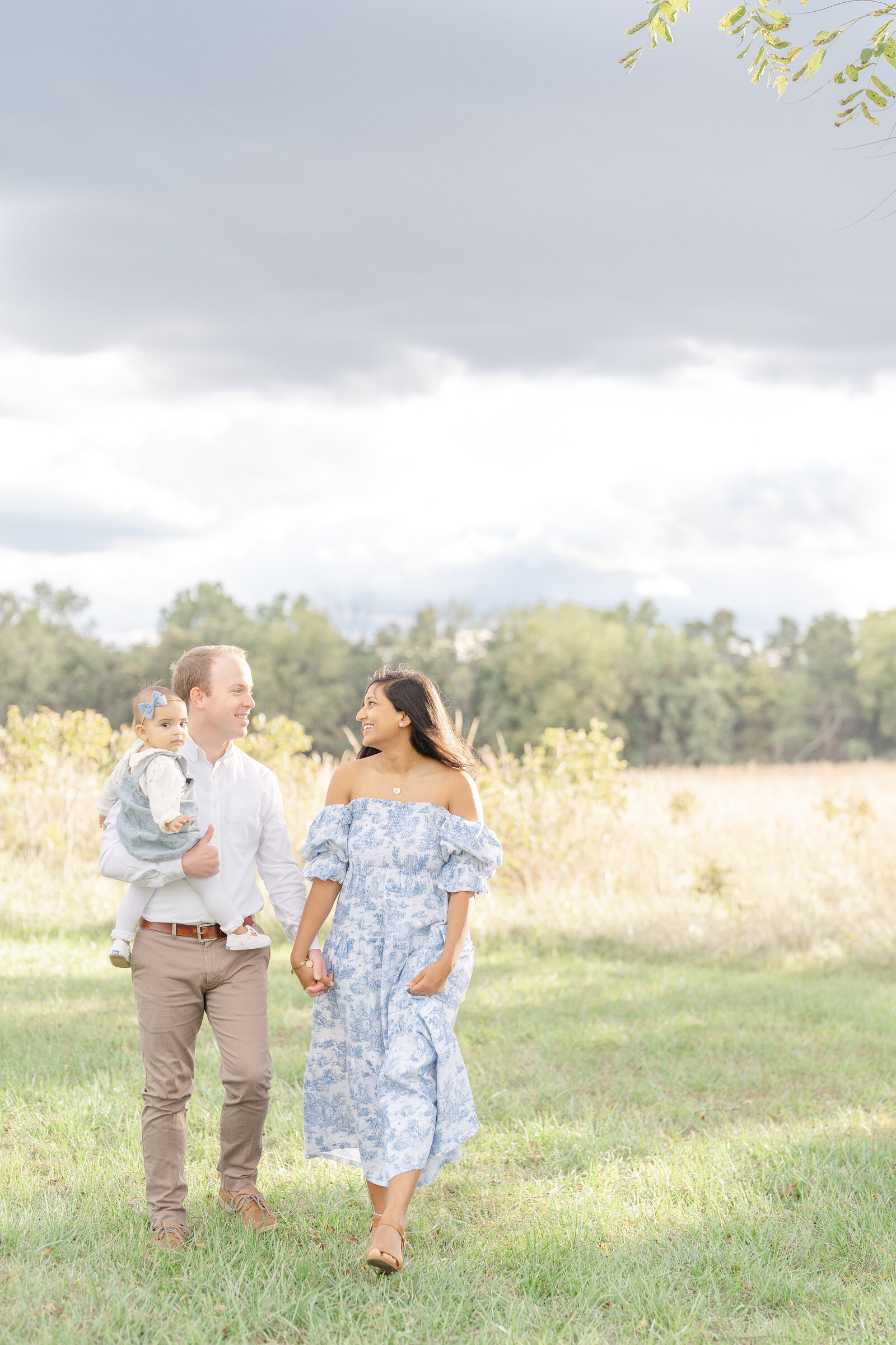 family walking during Sterling, Virginia photo