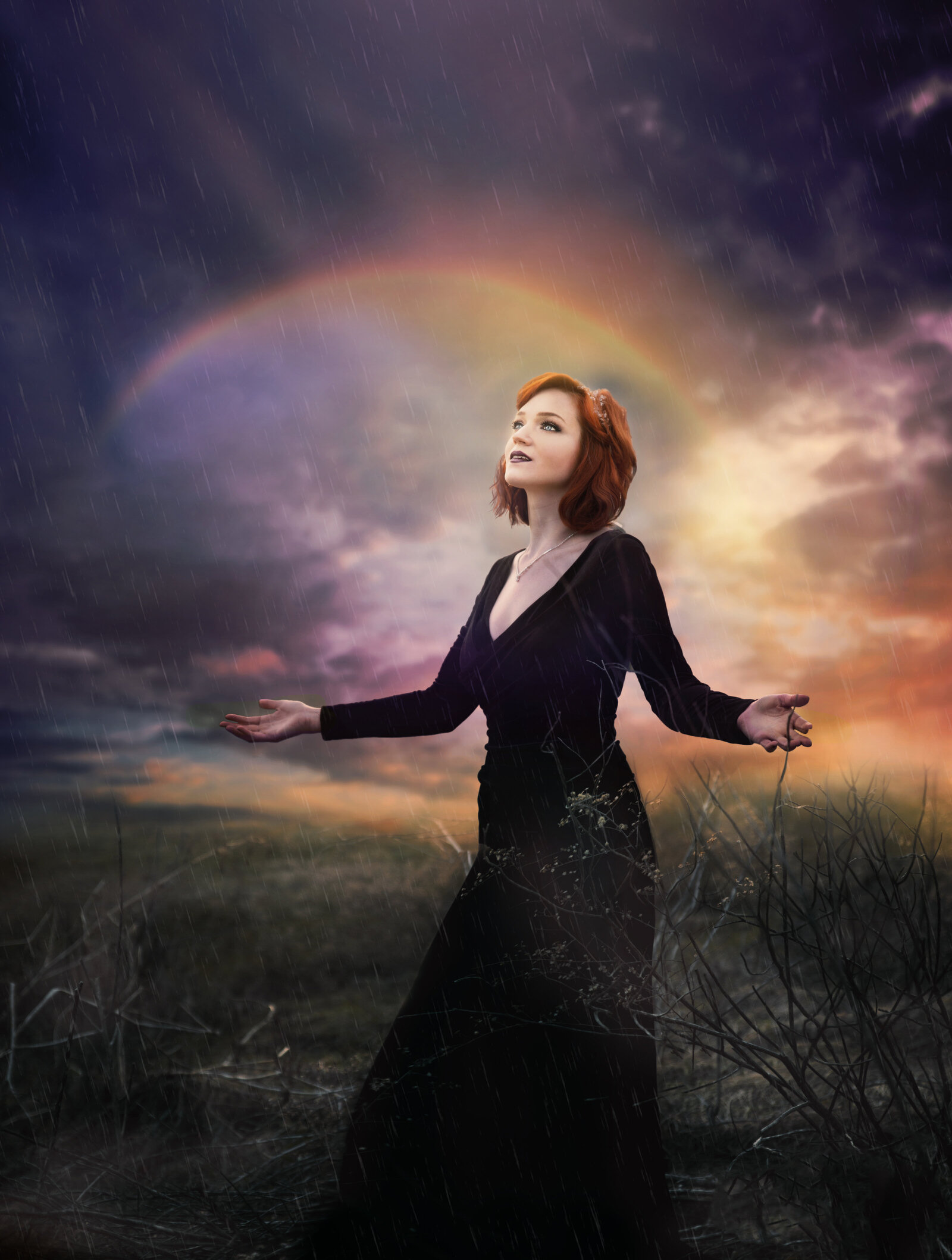 Rainbow Purple Skyfb