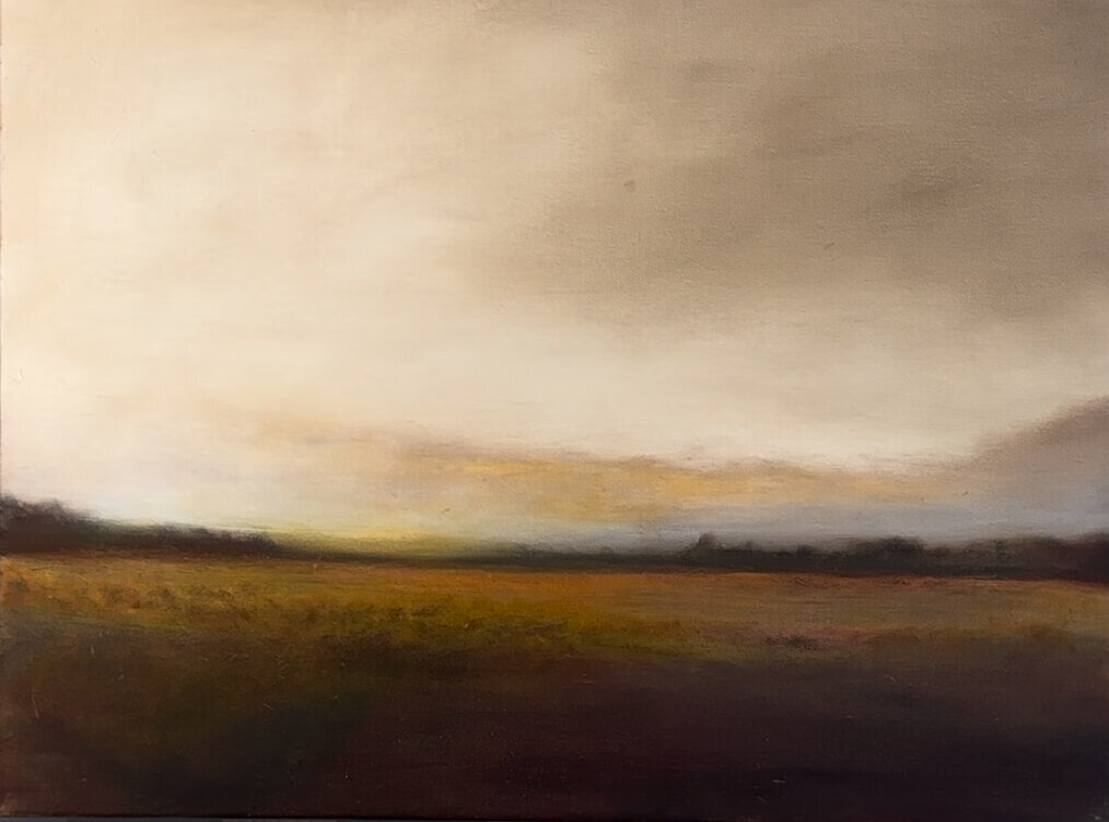 Beautiful landscape Oil painting by Jane Mishkind