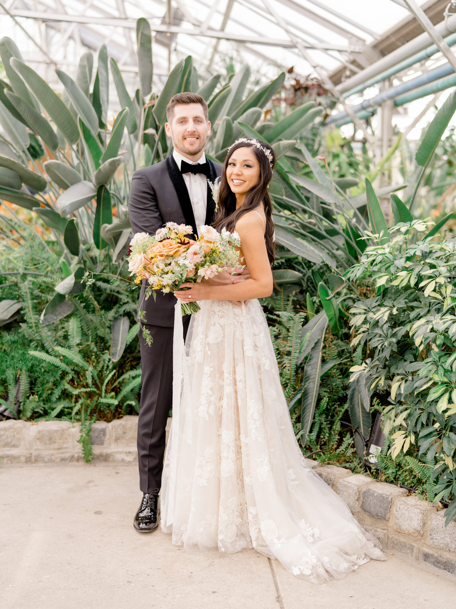 Melissa and Keith - Fairmount Park Horticulture Center - Magi Fisher - 240