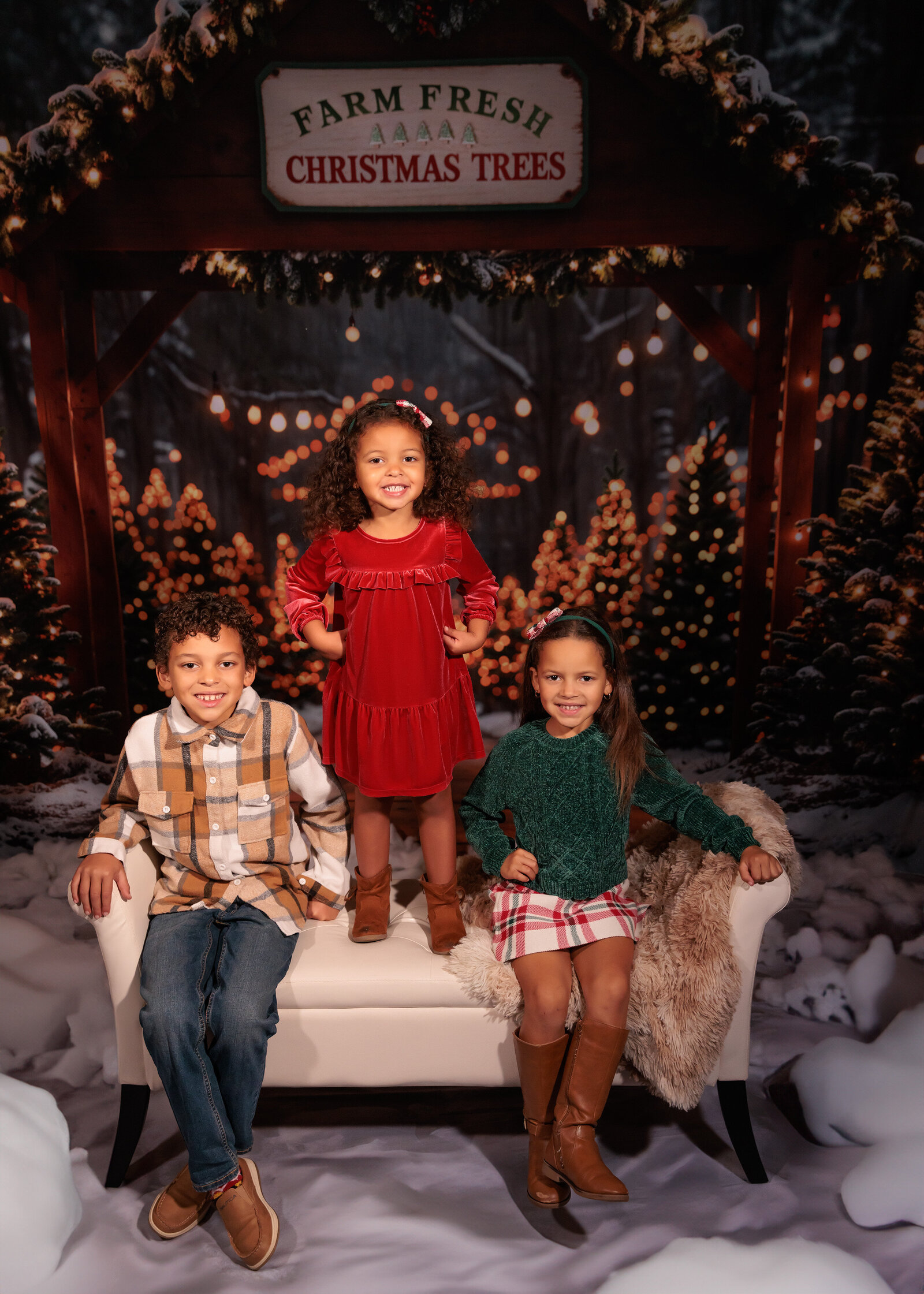 Family Christmas Portraits - Raleigh NC