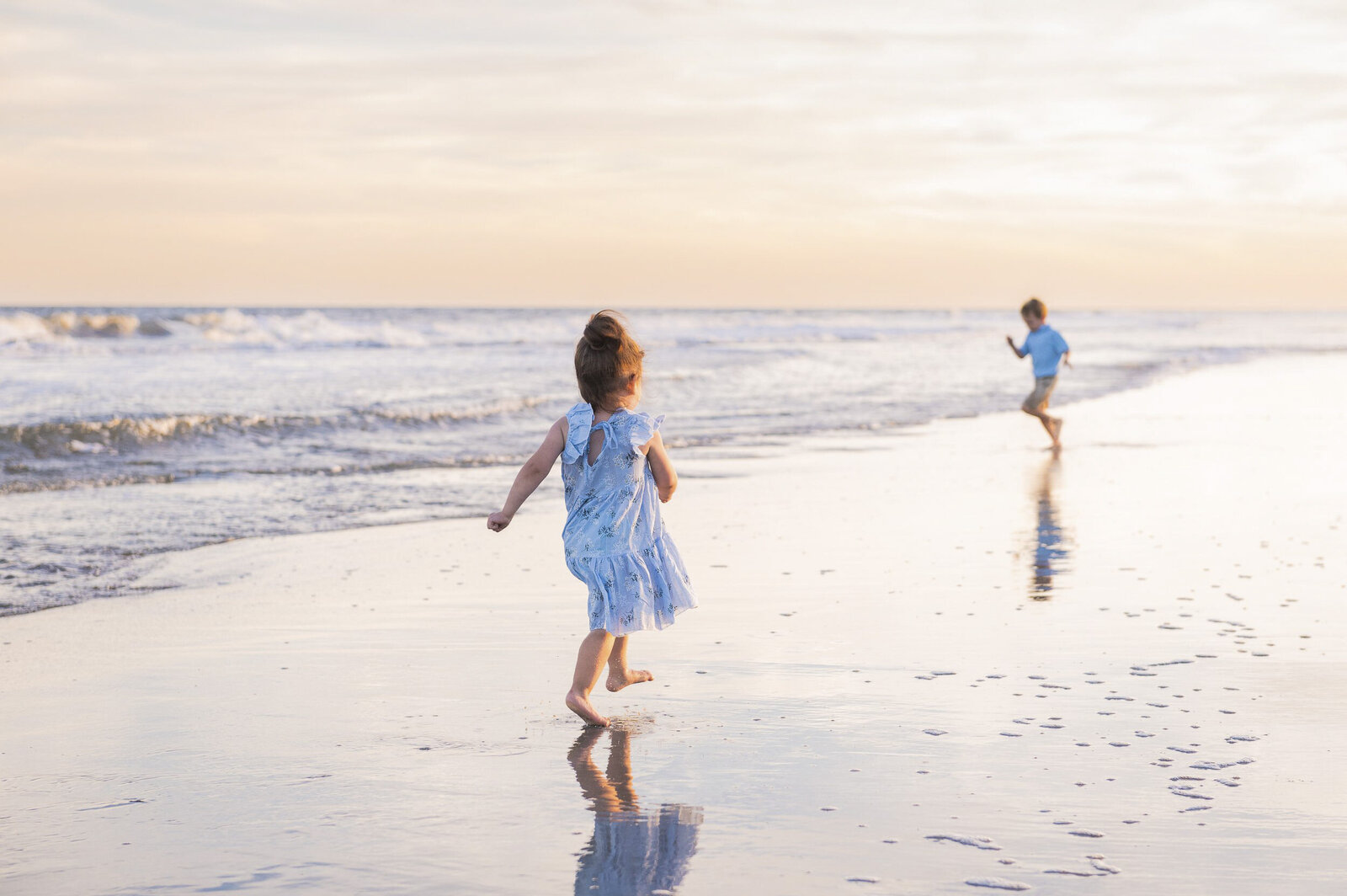 family on hilton head island beach